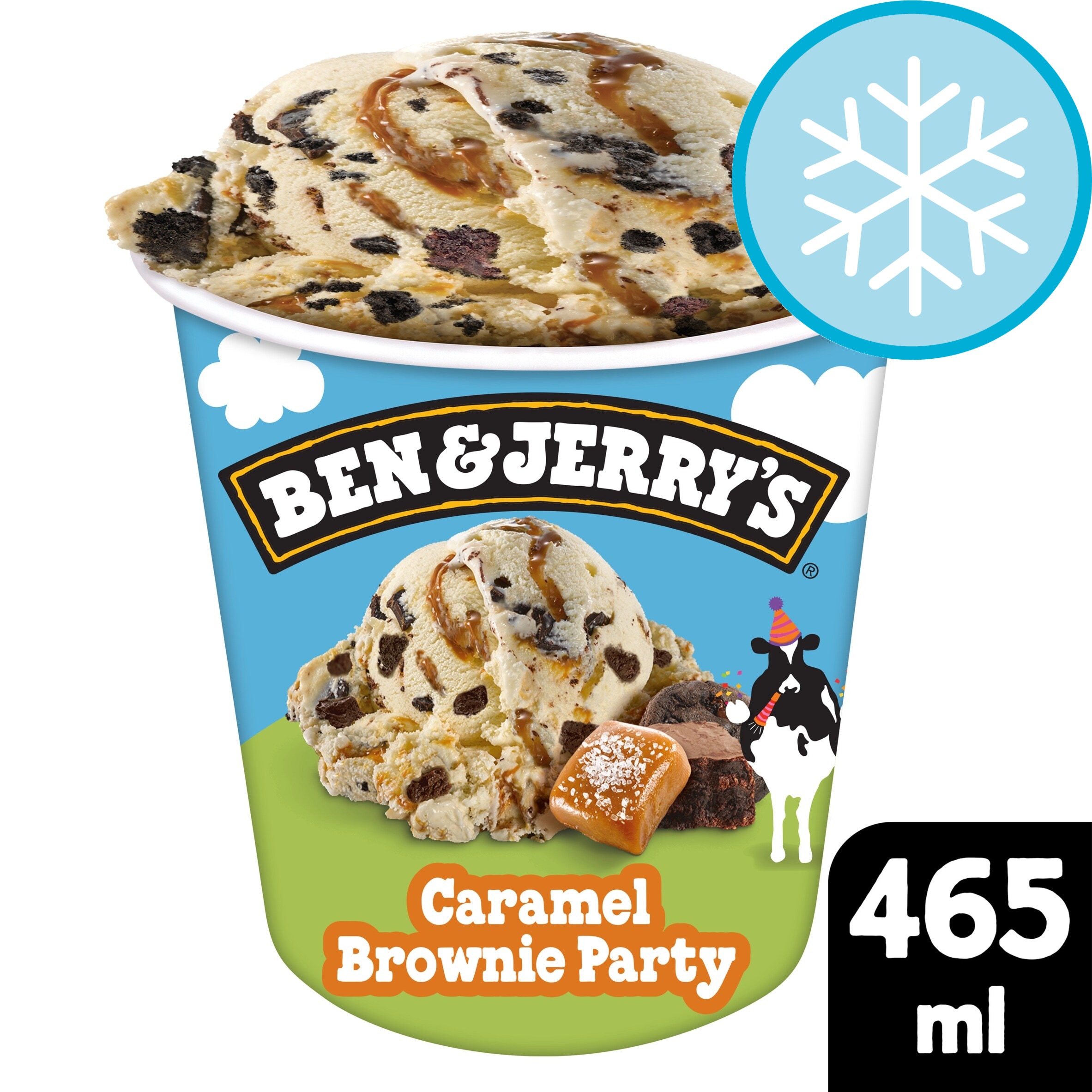 Ben & Jerry's Caramel Brownie Party Ice Cream Tub