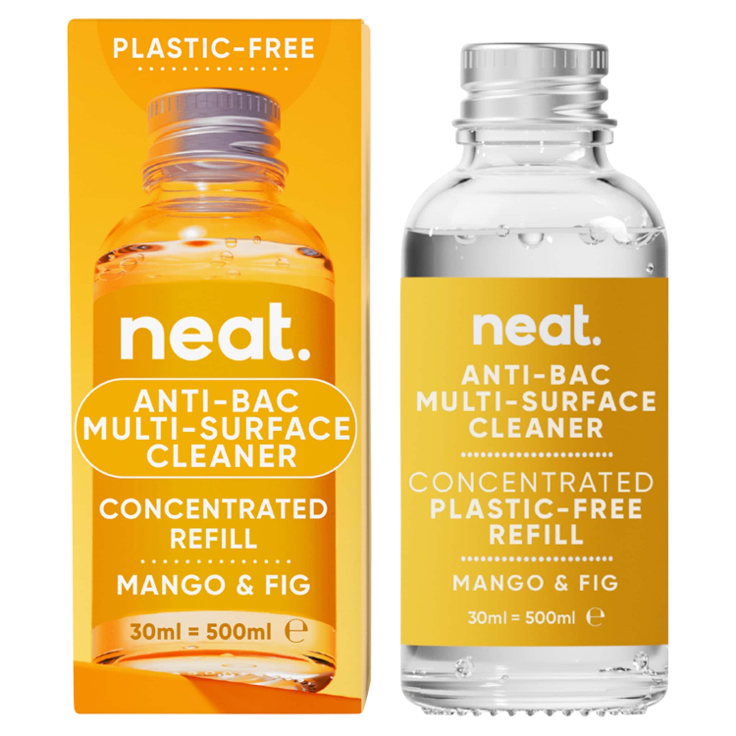 Neat Antibacterial Multisurface Cleaner Mango & Fig 30Ml thumbnail 2