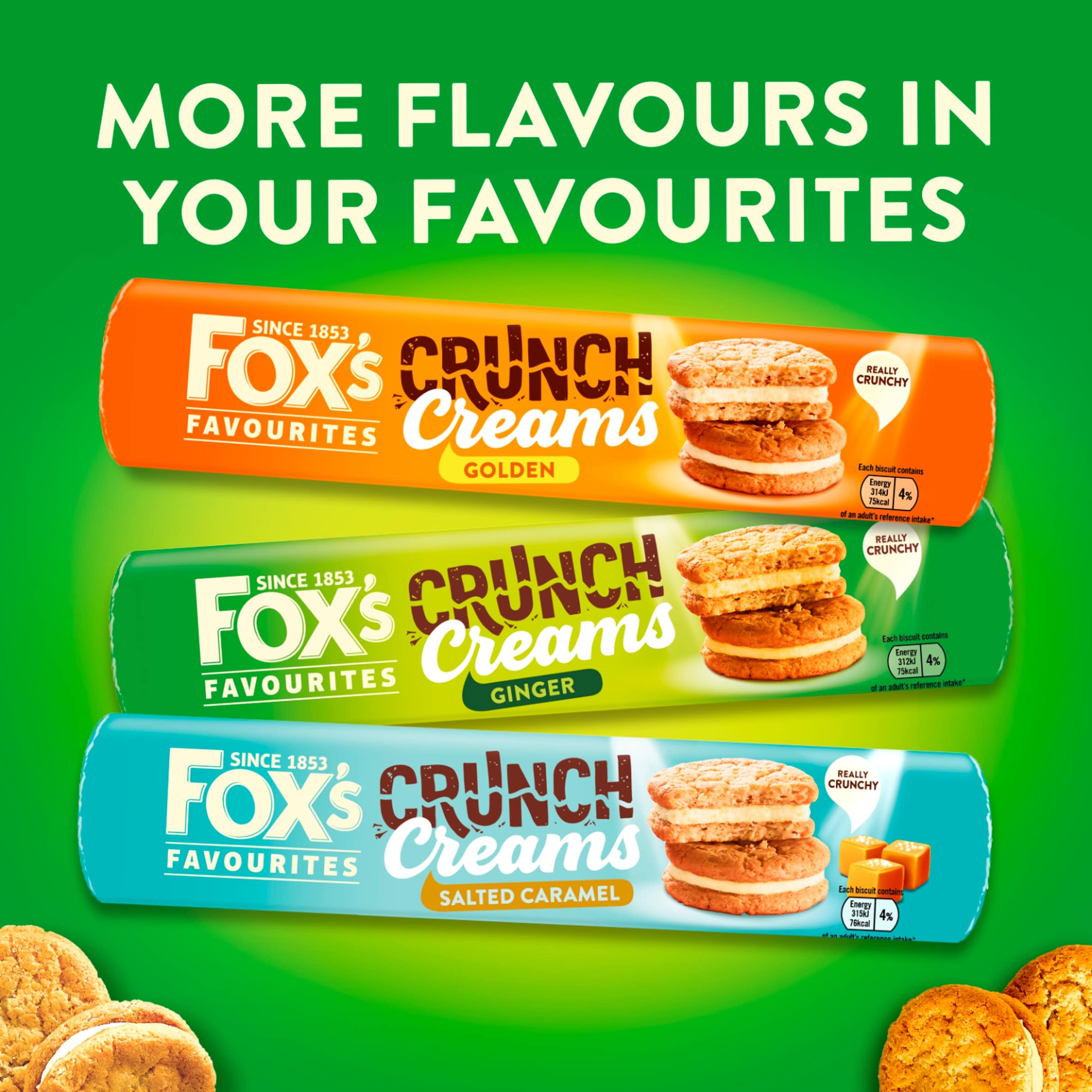 Fox's Favourites Crunch Creams Biscuits - Ginger 200g thumbnail 5