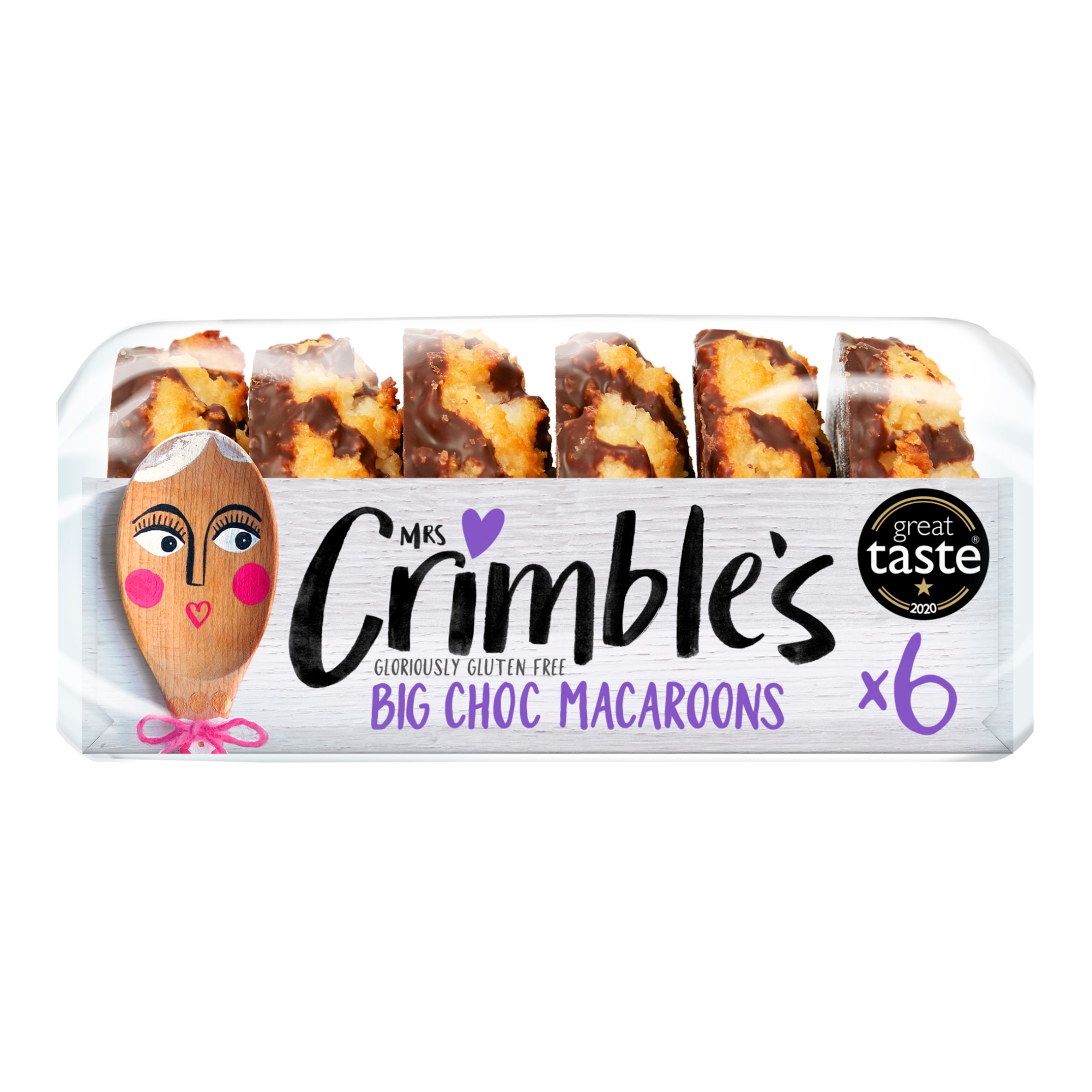 Mrs Crimble's Gluten Free 6 Large Chocolate Macaroons
