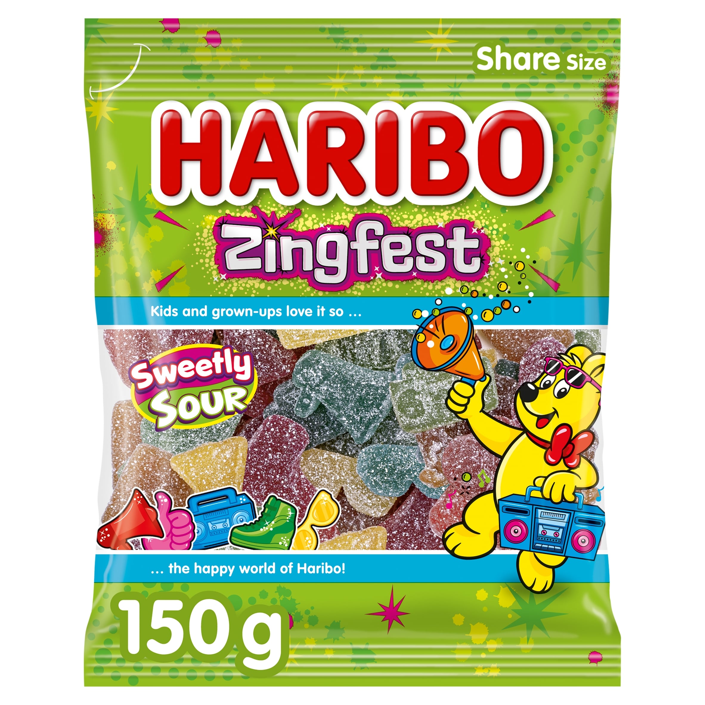 Haribo Zingfest Share Bag