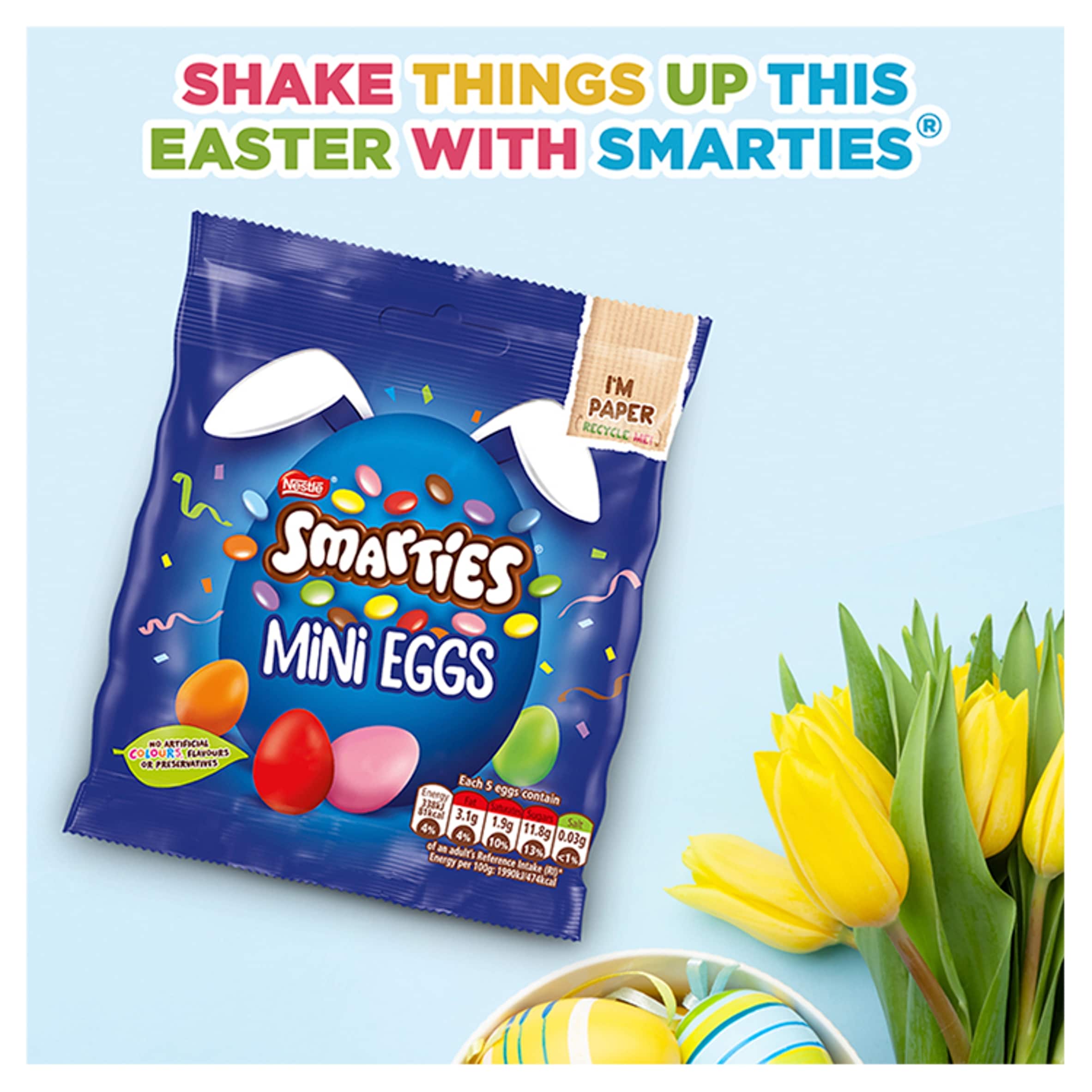 Smarties Mini Eggs 80G thumbnail 4