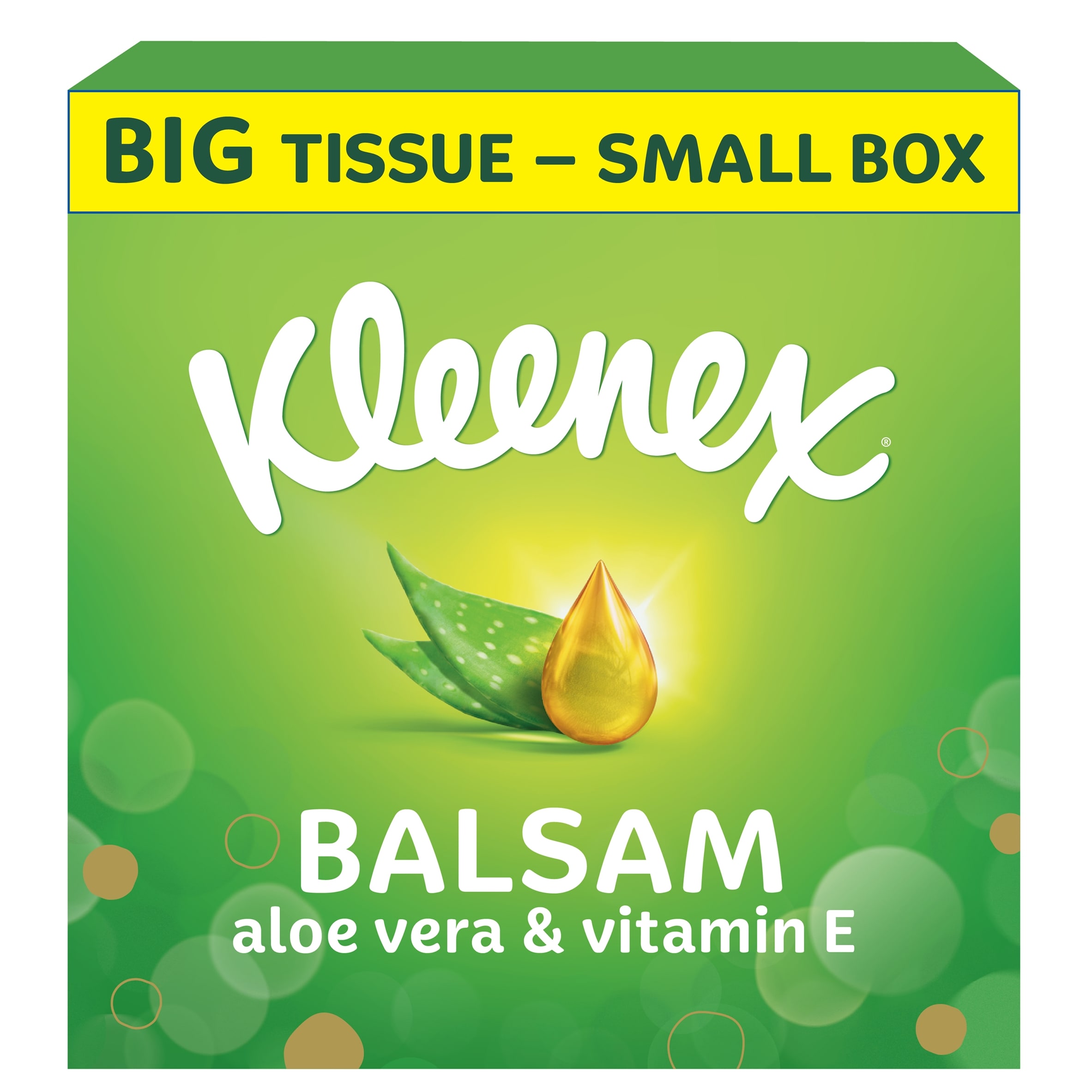 Kleenex Balsam Tissues Extra Large Compact Box
