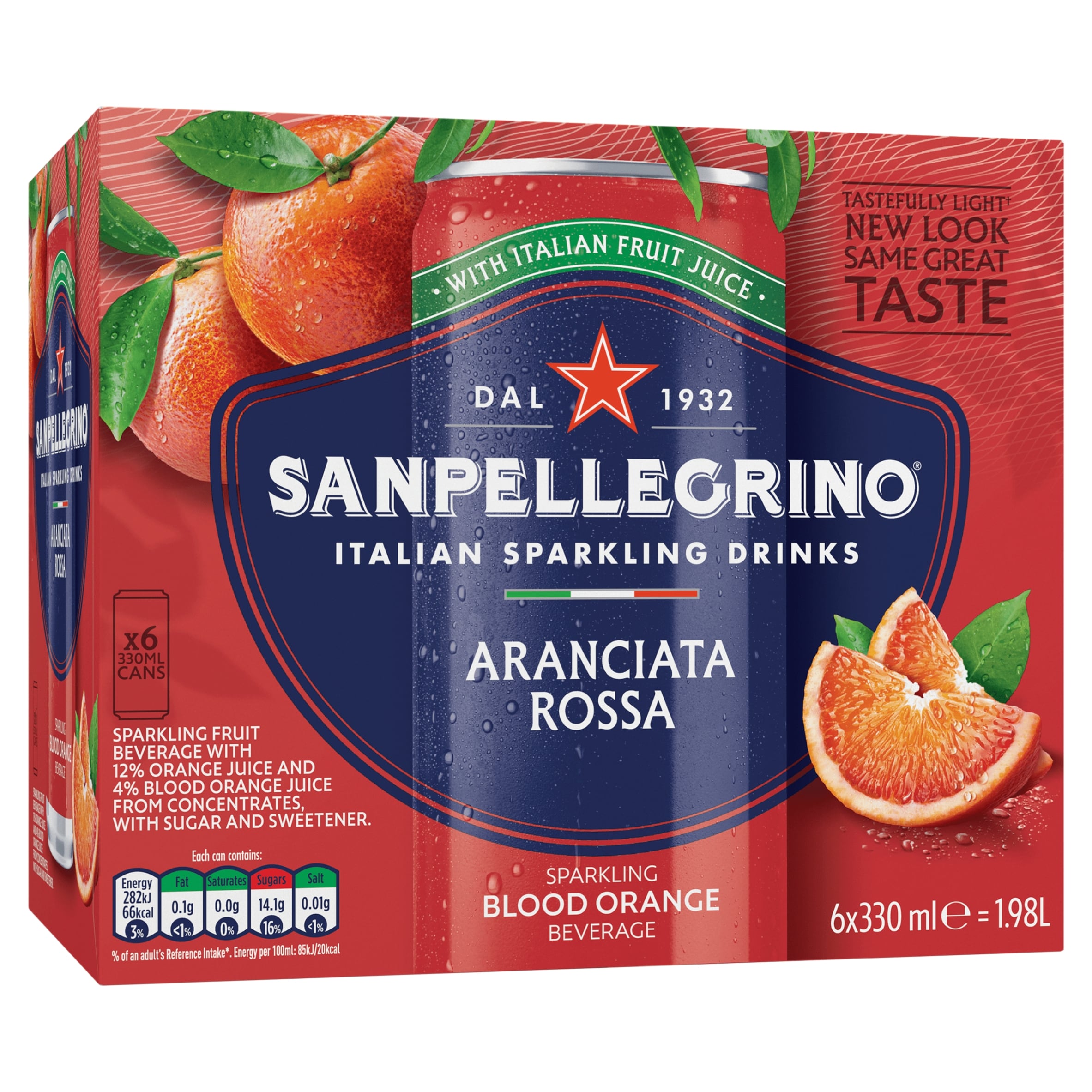 San Pellegrino Blood Orange Soft Drink Multipack 6x330ml thumbnail 3