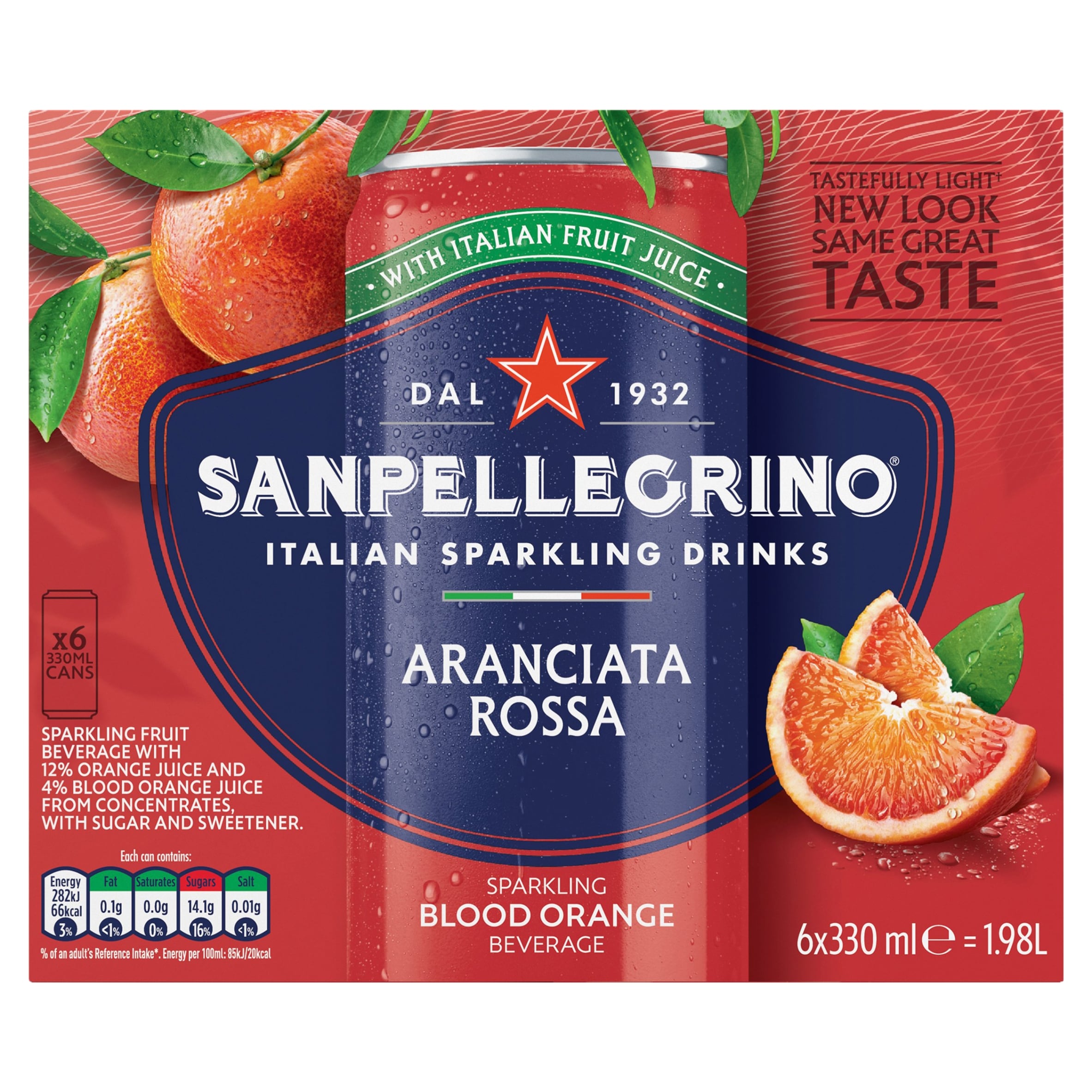 San Pellegrino Blood Orange Soft Drink Multipack 6x330ml thumbnail 4