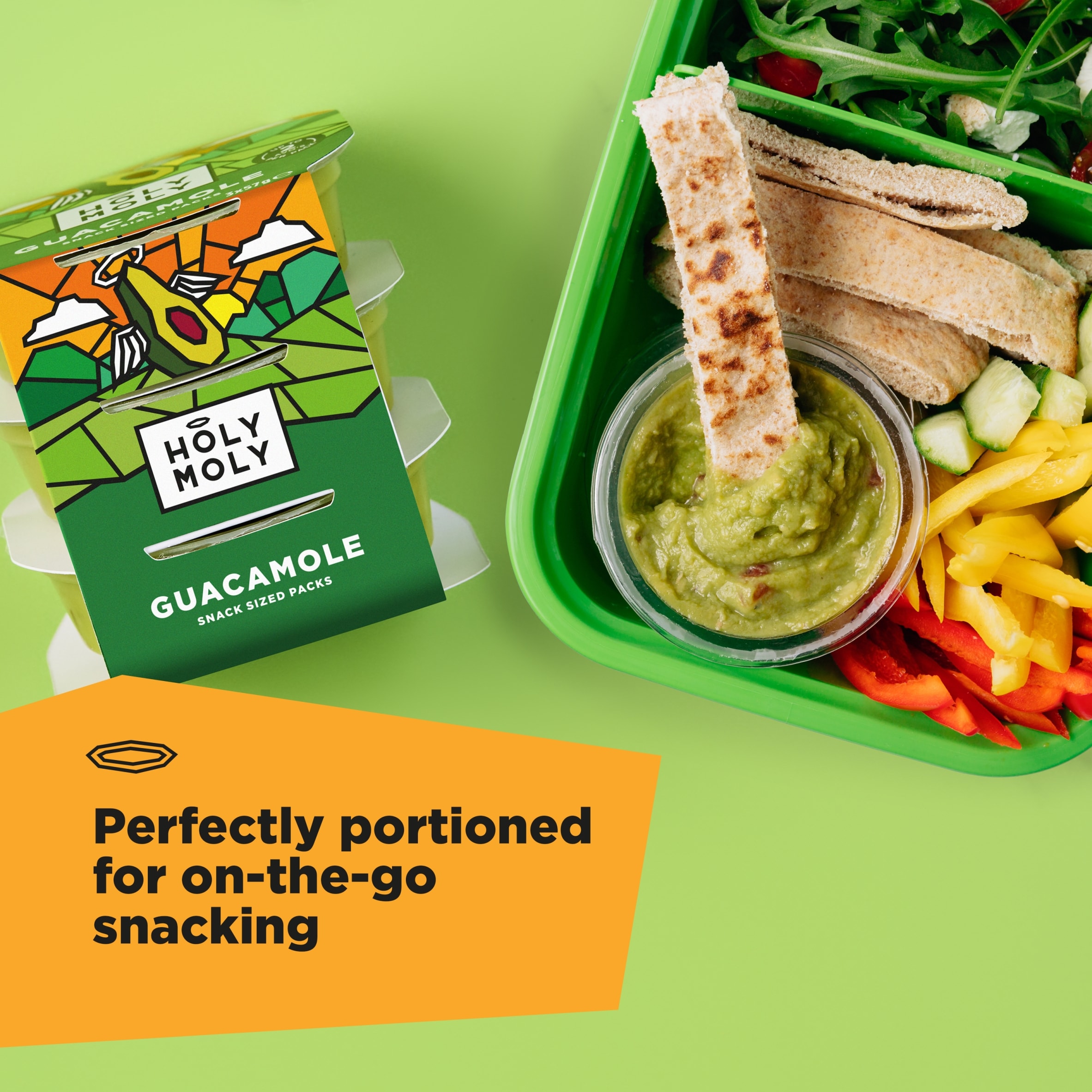 Holy Moly Guacamole Original 3 x 57g thumbnail 2