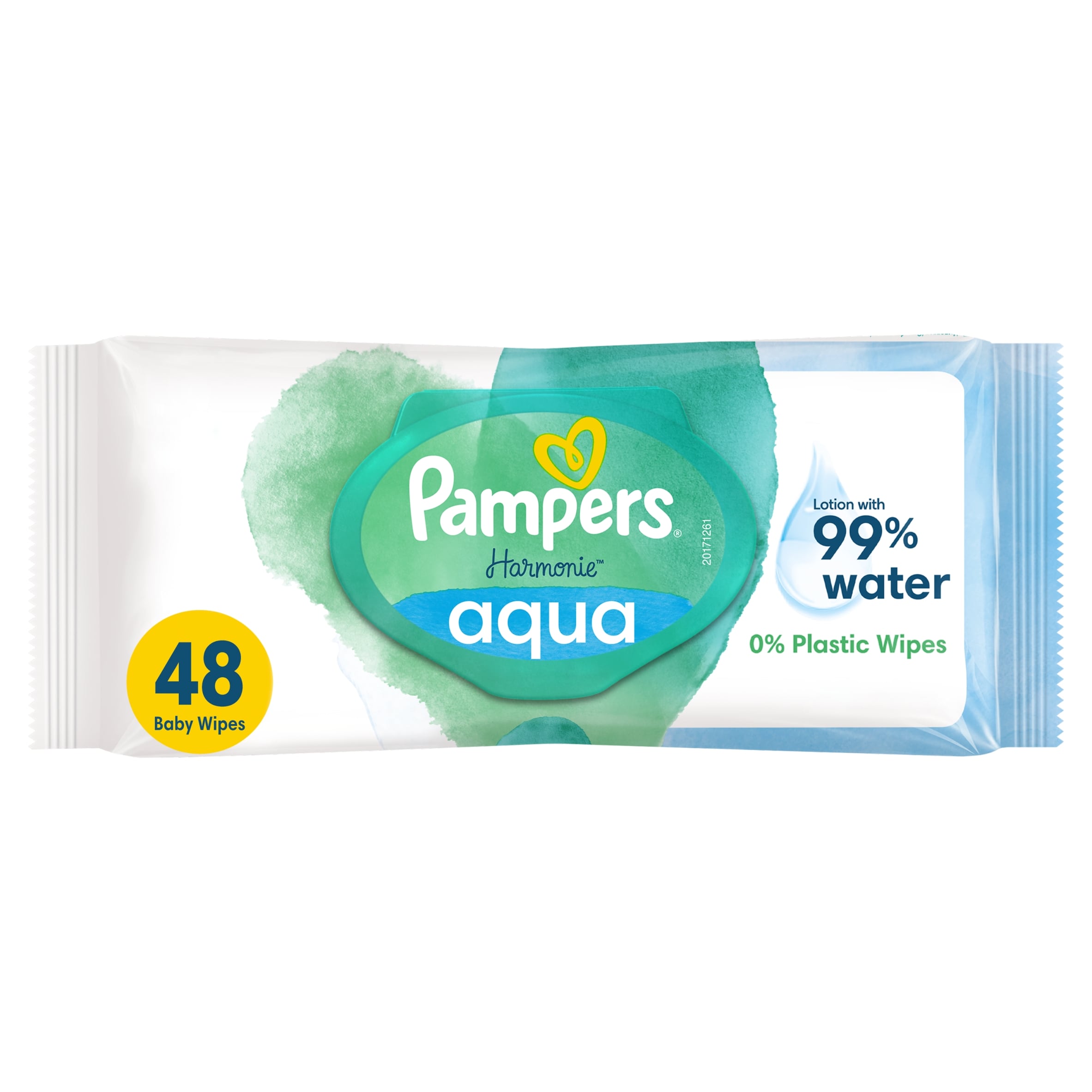 Pampers Harmonie Aqua Baby Wipes 48 Pack