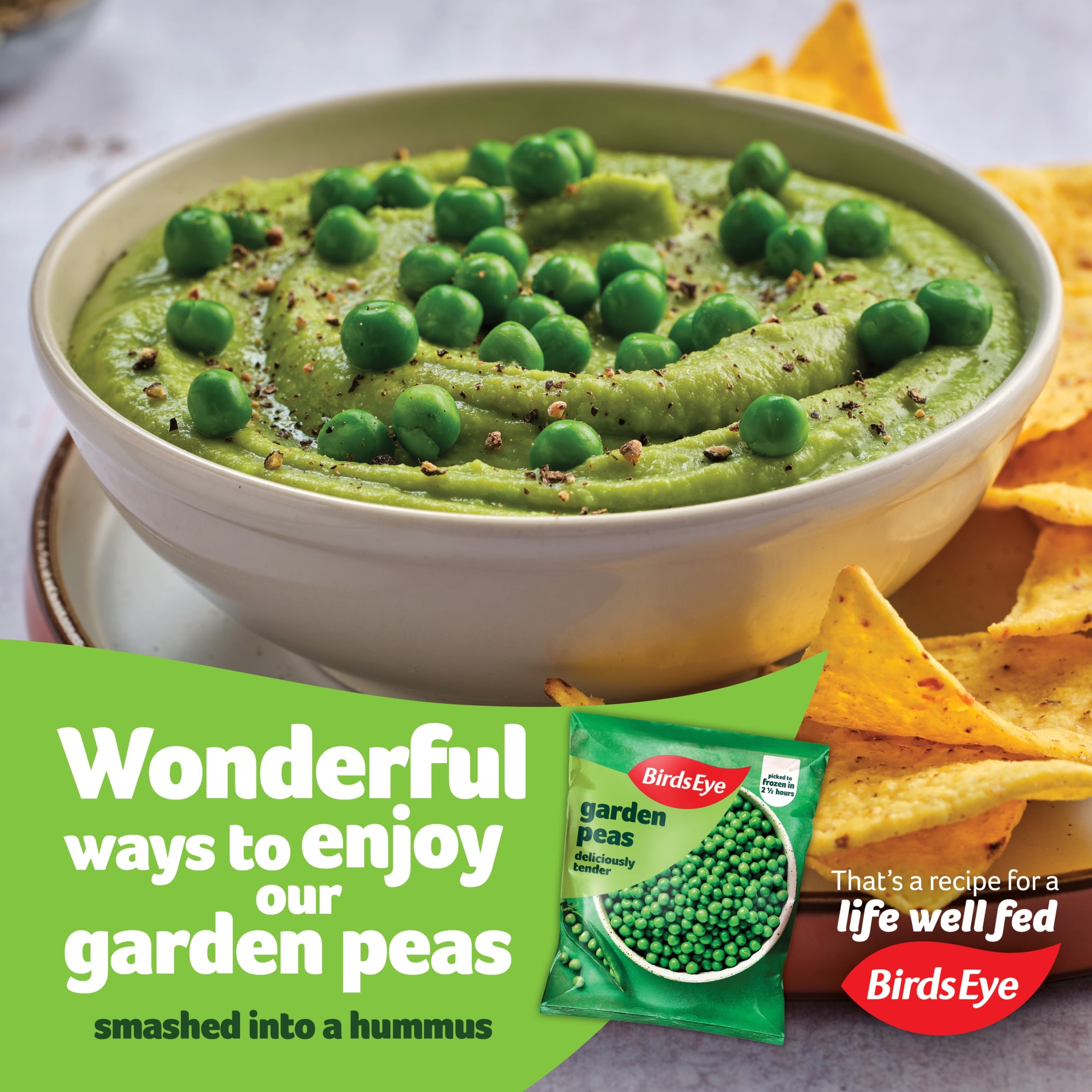 Birds Eye Garden Peas 1.2Kg thumbnail 3
