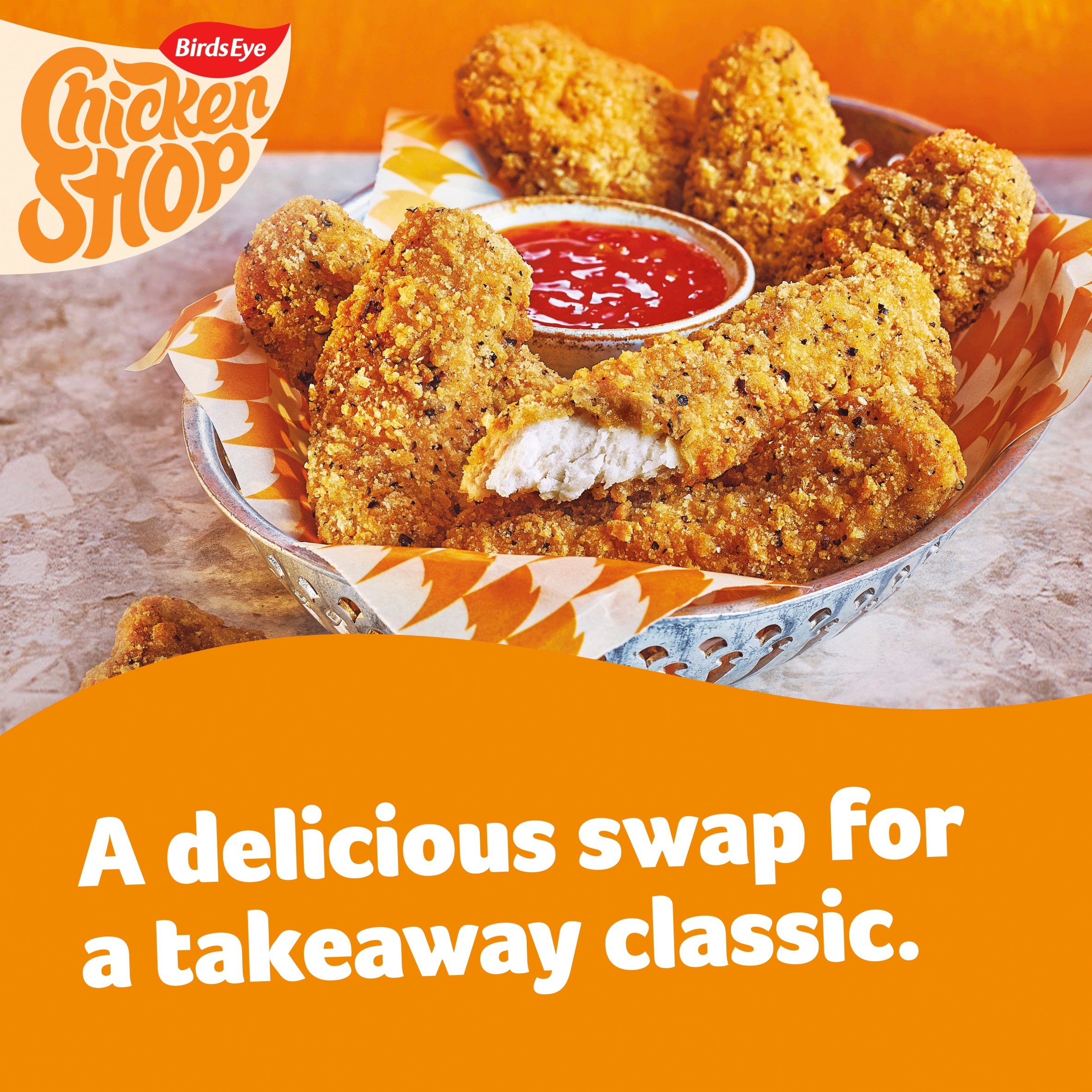 Birds Eye Chicken Shop Salt & Pepper Chicken Goujons 325G thumbnail 2