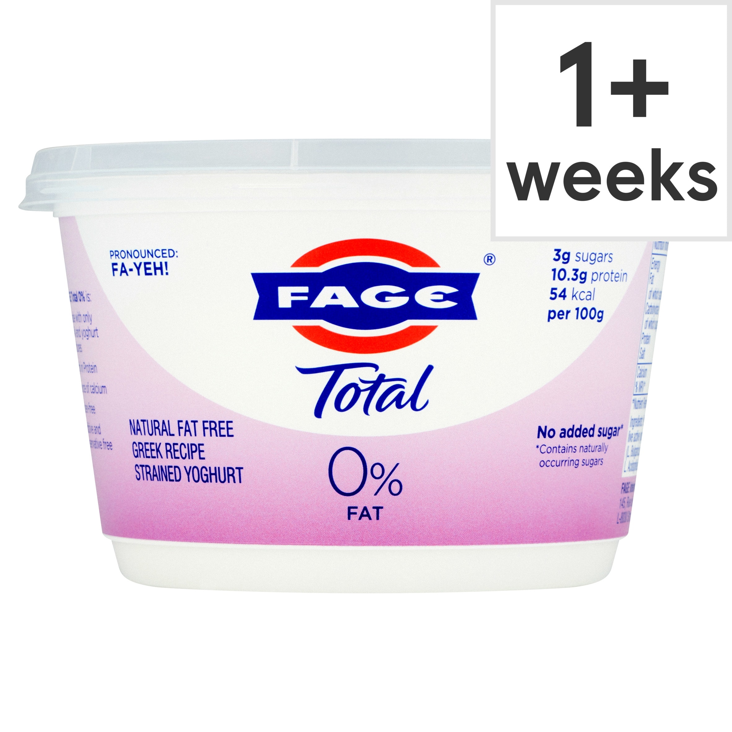 Fage Total 0% Fat Greek Recipe Strained Yoghurt