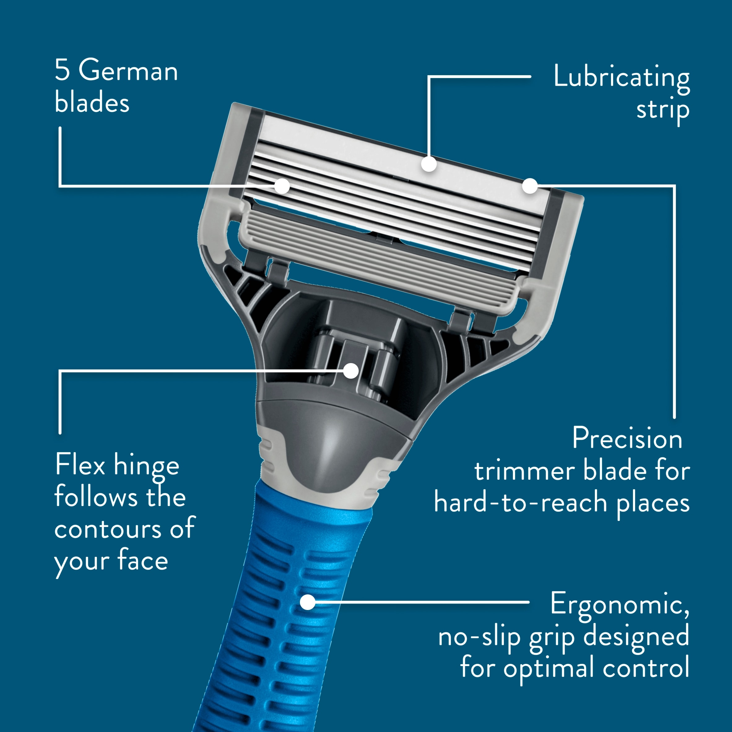 Harry's Razor Plus 13 Cartridge Refills thumbnail 3