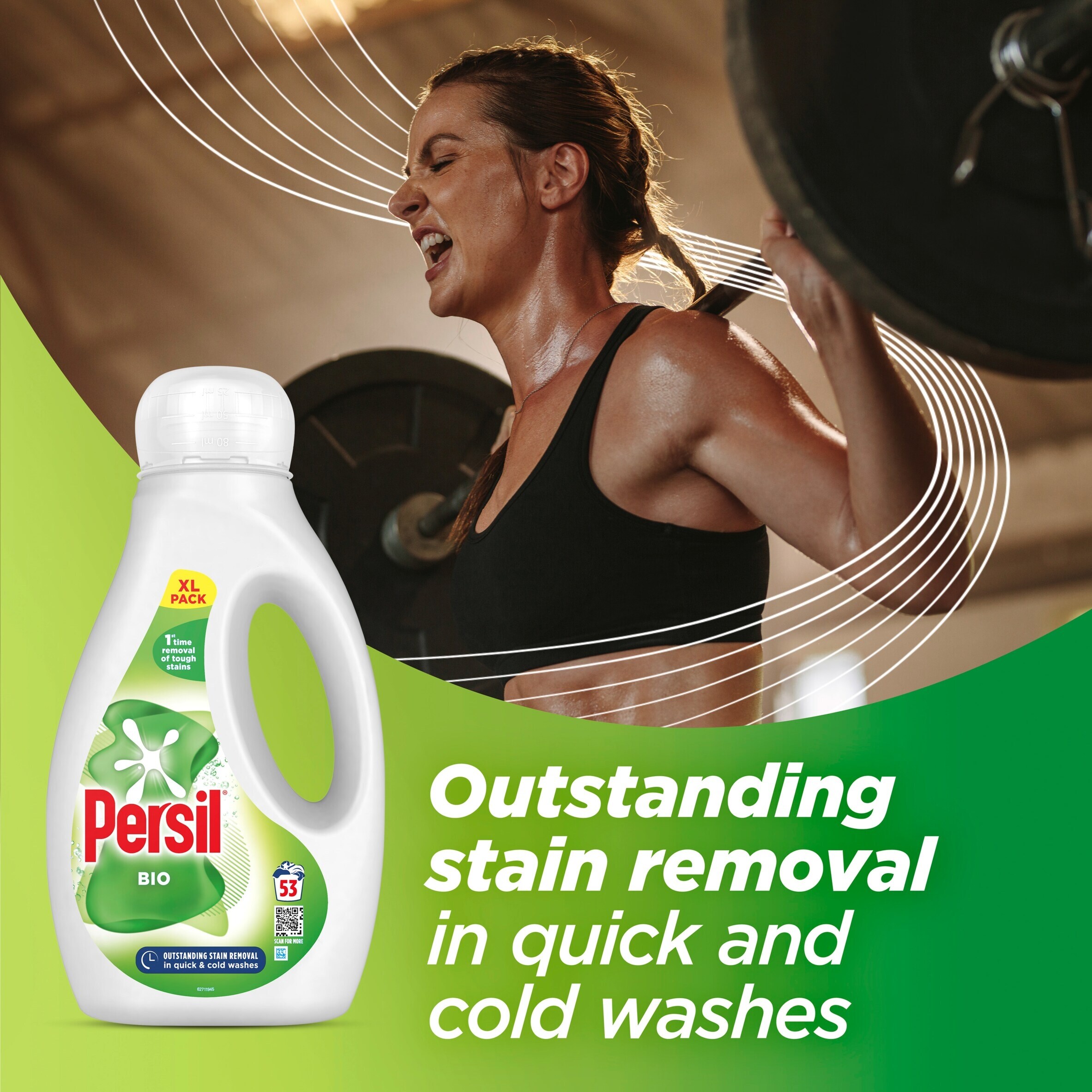 Persil Biological Laundry Detergent Liquid 53W 1431Ml thumbnail 2
