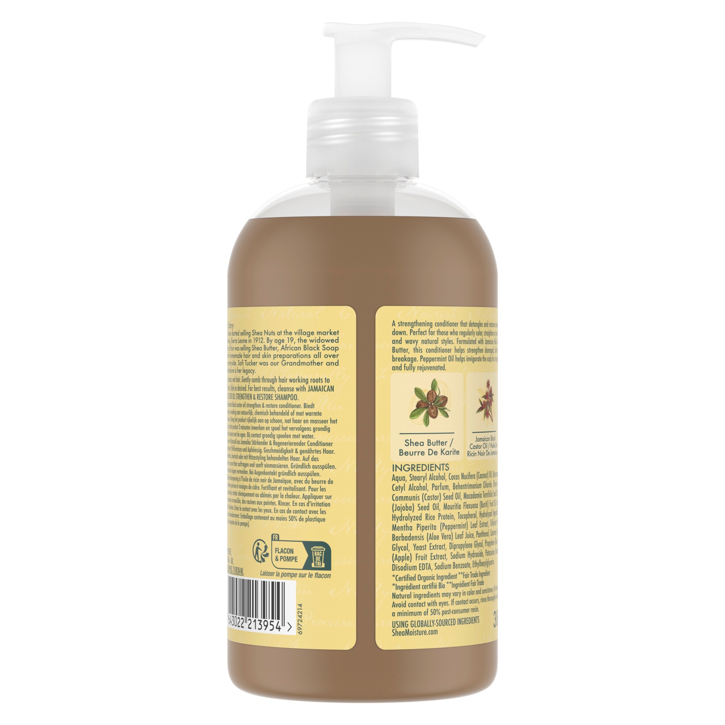 Shea Moisture Jamaican Black Castor Oil Conditioner 384Ml thumbnail 2