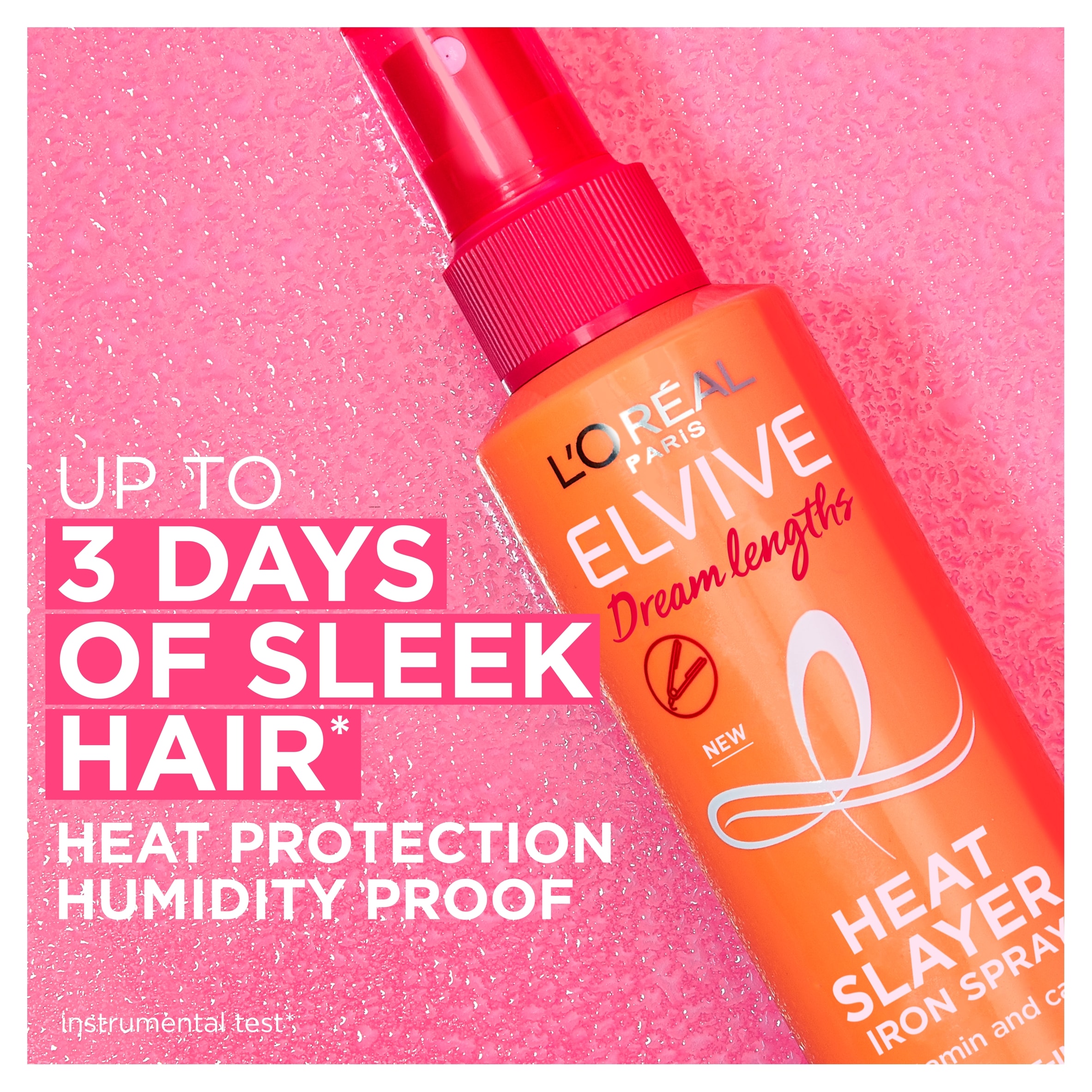 L'Oreal Paris Elvive Dream Lengths Heat Slayer Heat Protectant Spray 150ml thumbnail 3