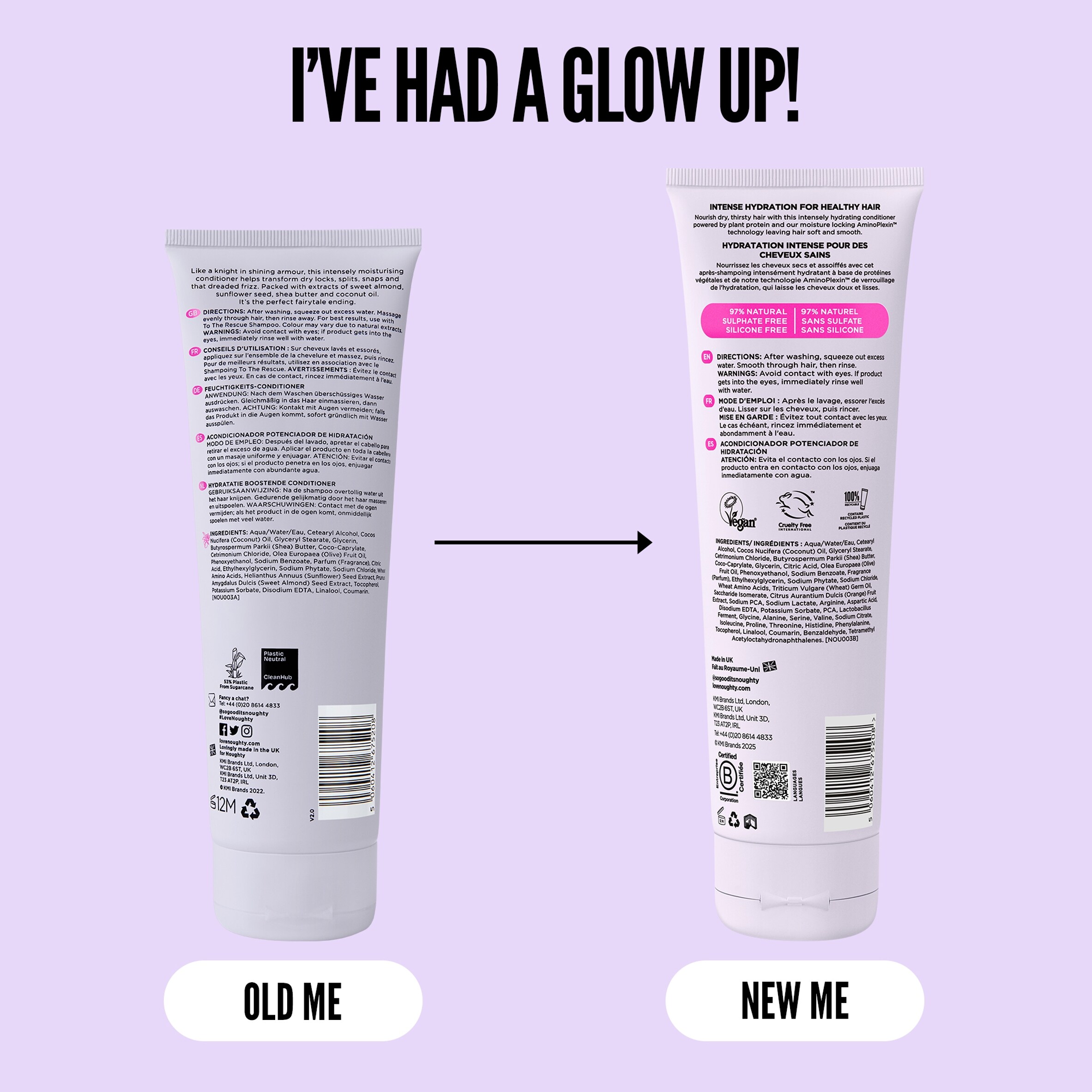 Noughty To The Rescue Moisture Boost Conditioner 250Ml thumbnail 4