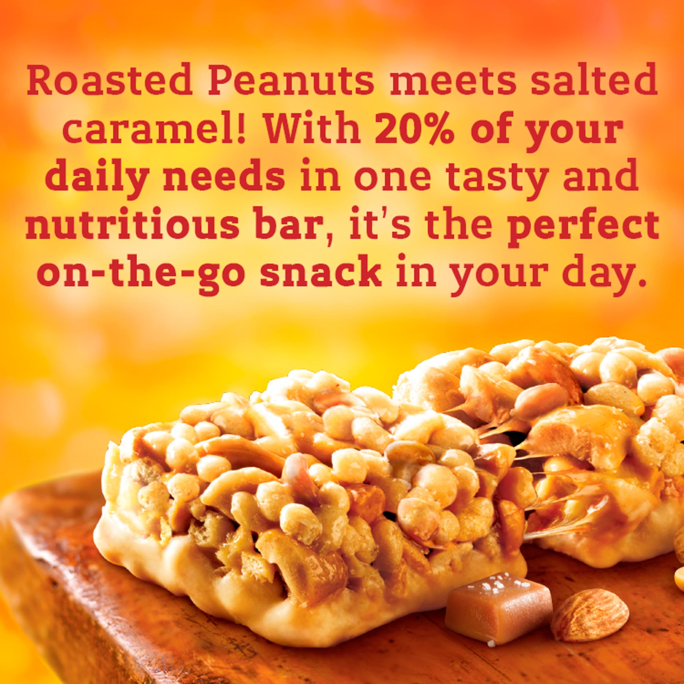 Nature Valley Protein Salted Caramel Nut Cereal Bar 40g thumbnail 3