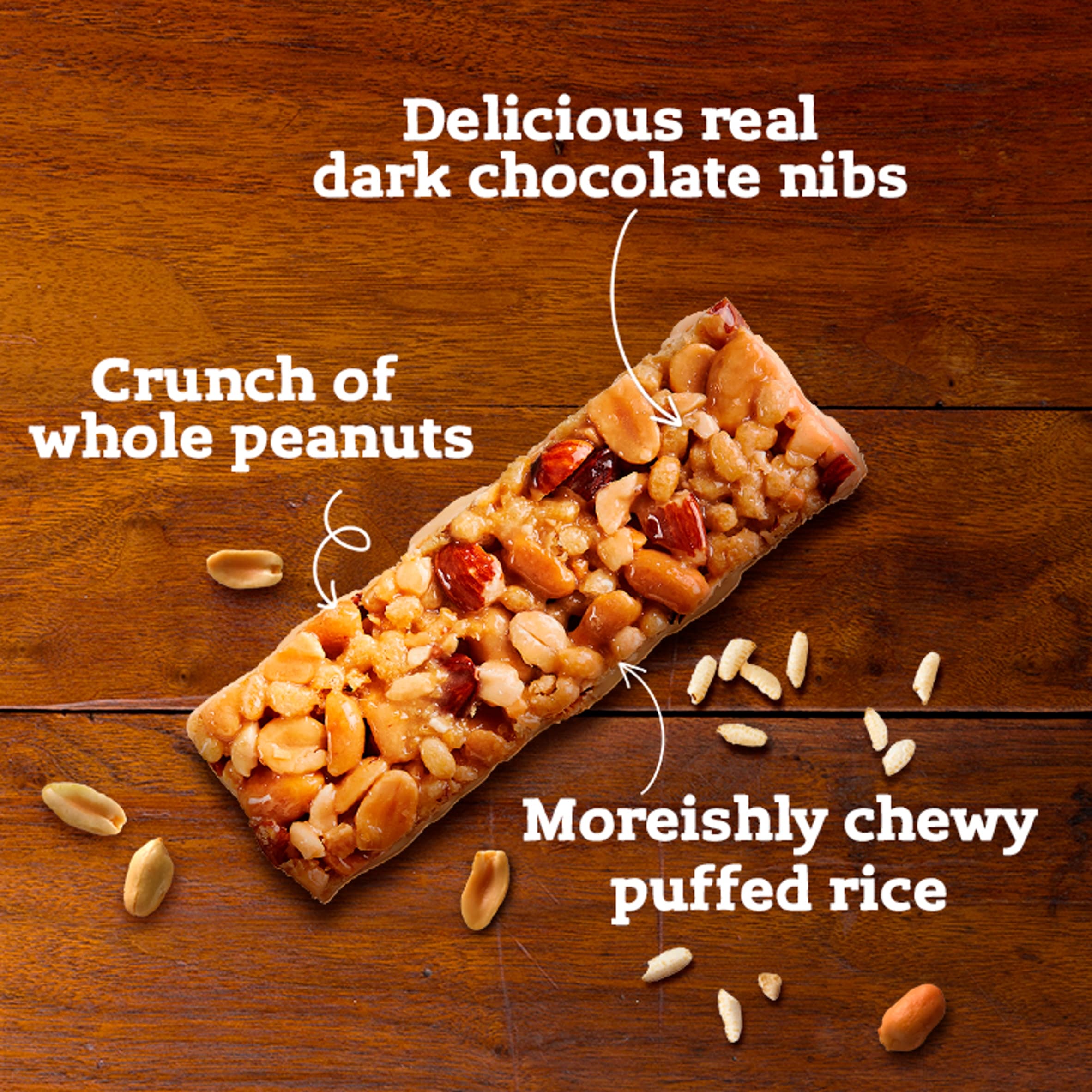 Nature Valley Protein Salted Caramel Nut Cereal Bar 40g thumbnail 4
