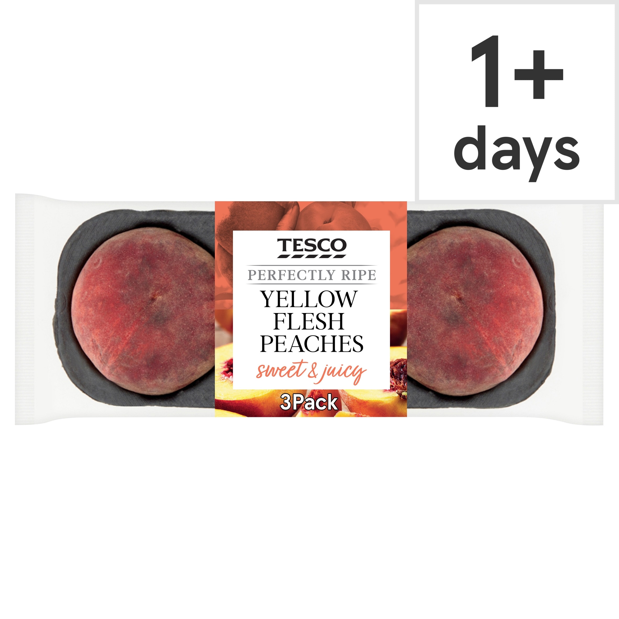 Tesco Perfectly Ripe Peaches Minimum 3 Pack