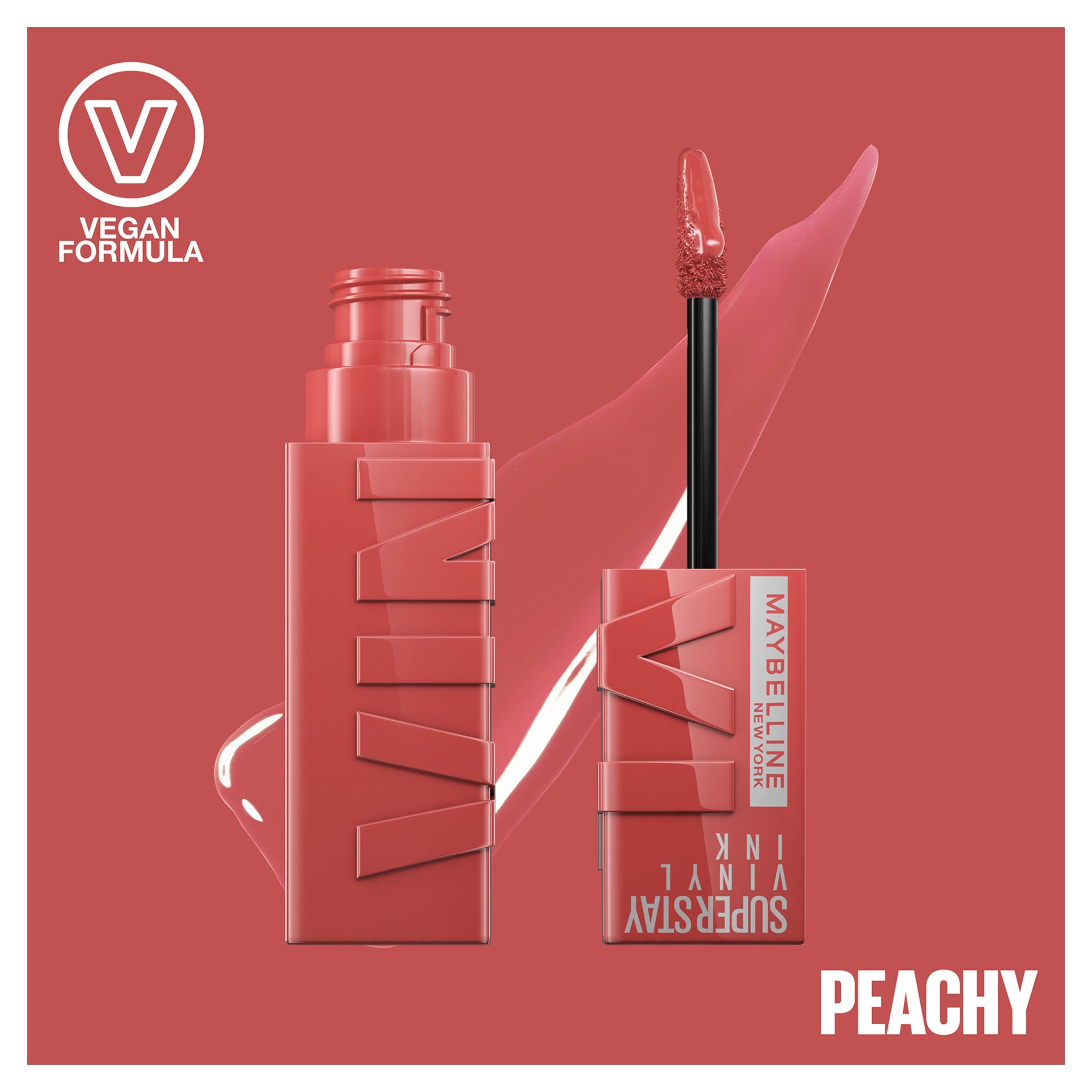 Maybelline Superestay Vinyl Ink No 15 Peachy thumbnail 2