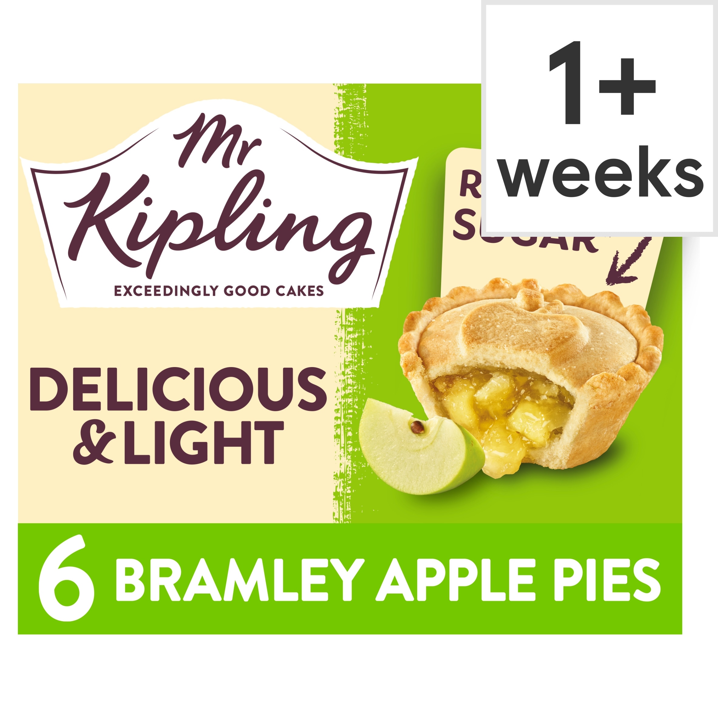 Mr Kipling Reduced Sugar Apple Pies