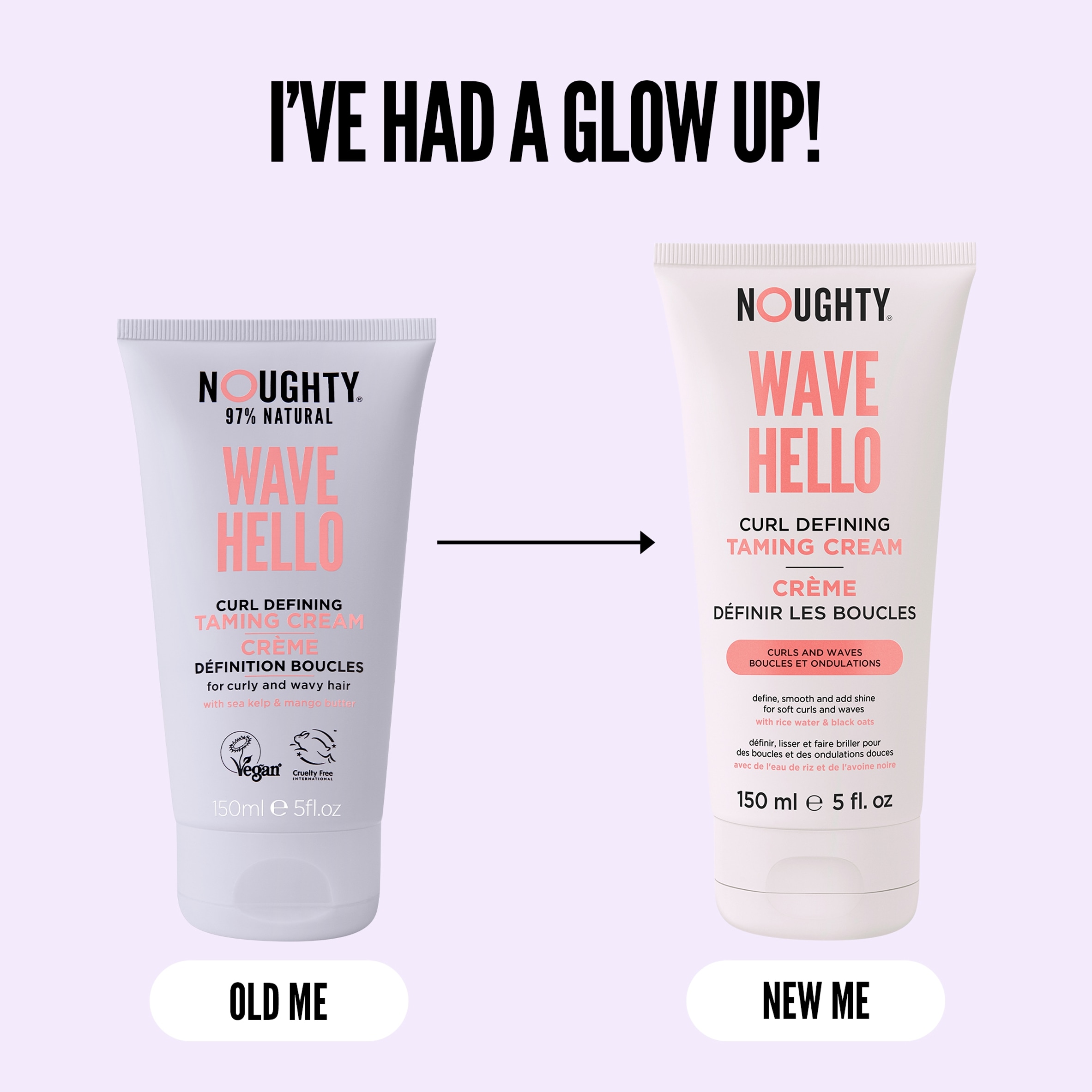 Noughty Wave Curl Defining Taming Cream 150Ml thumbnail 2