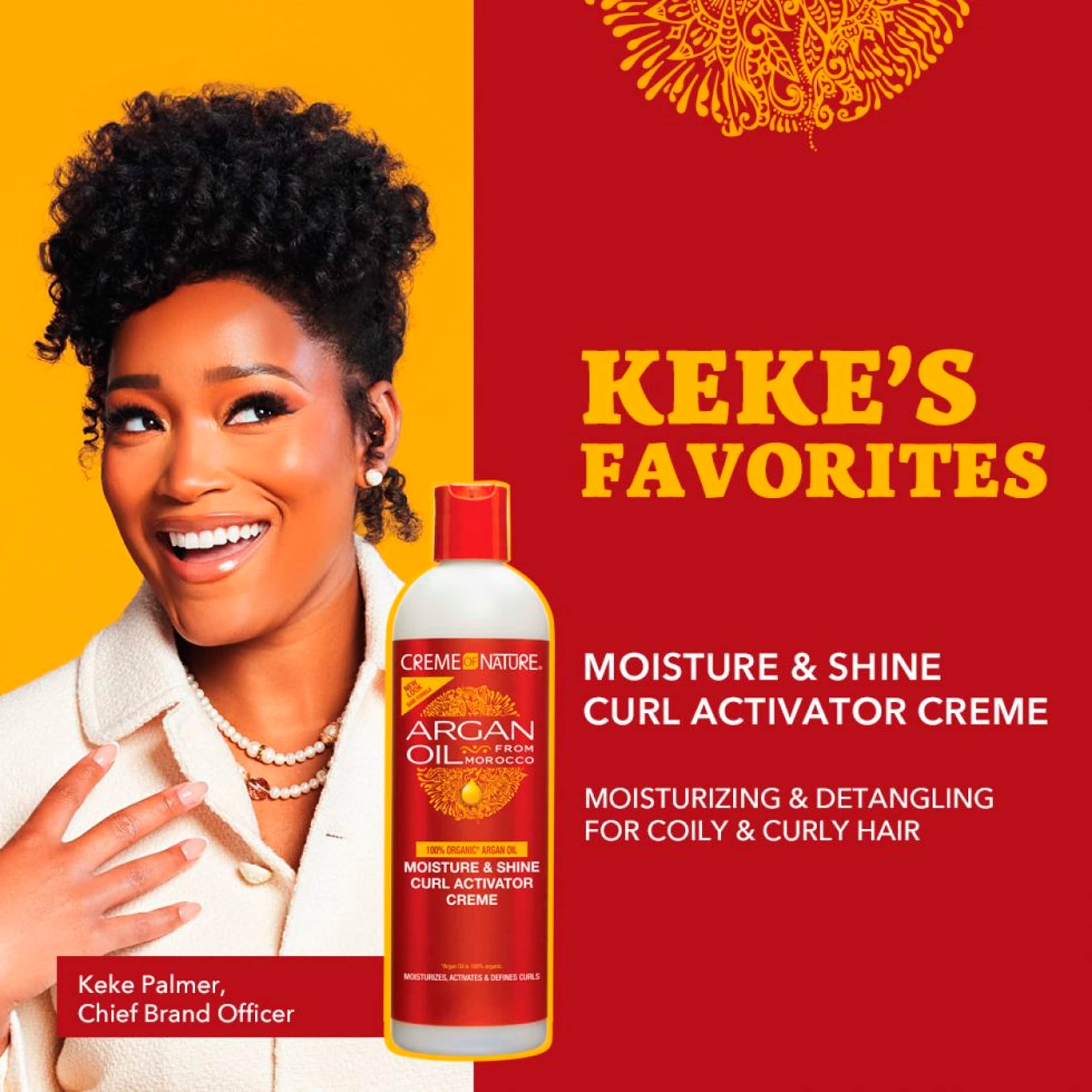 Creme Of Nature Argan Oil Curl Activator 354Ml thumbnail 4