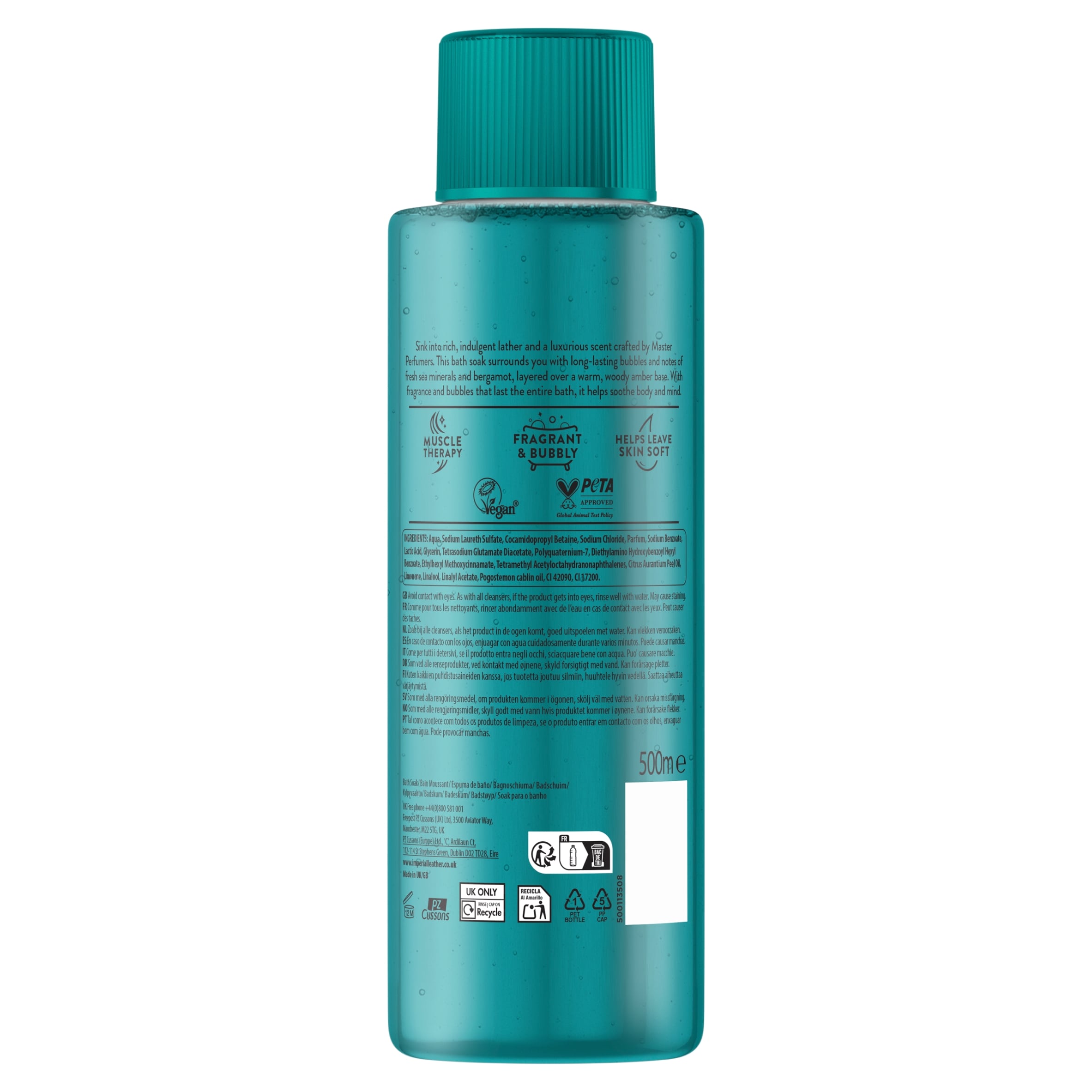 Imperial Leather Bergamot & Sea Salt Bath Soak 500Ml thumbnail 2
