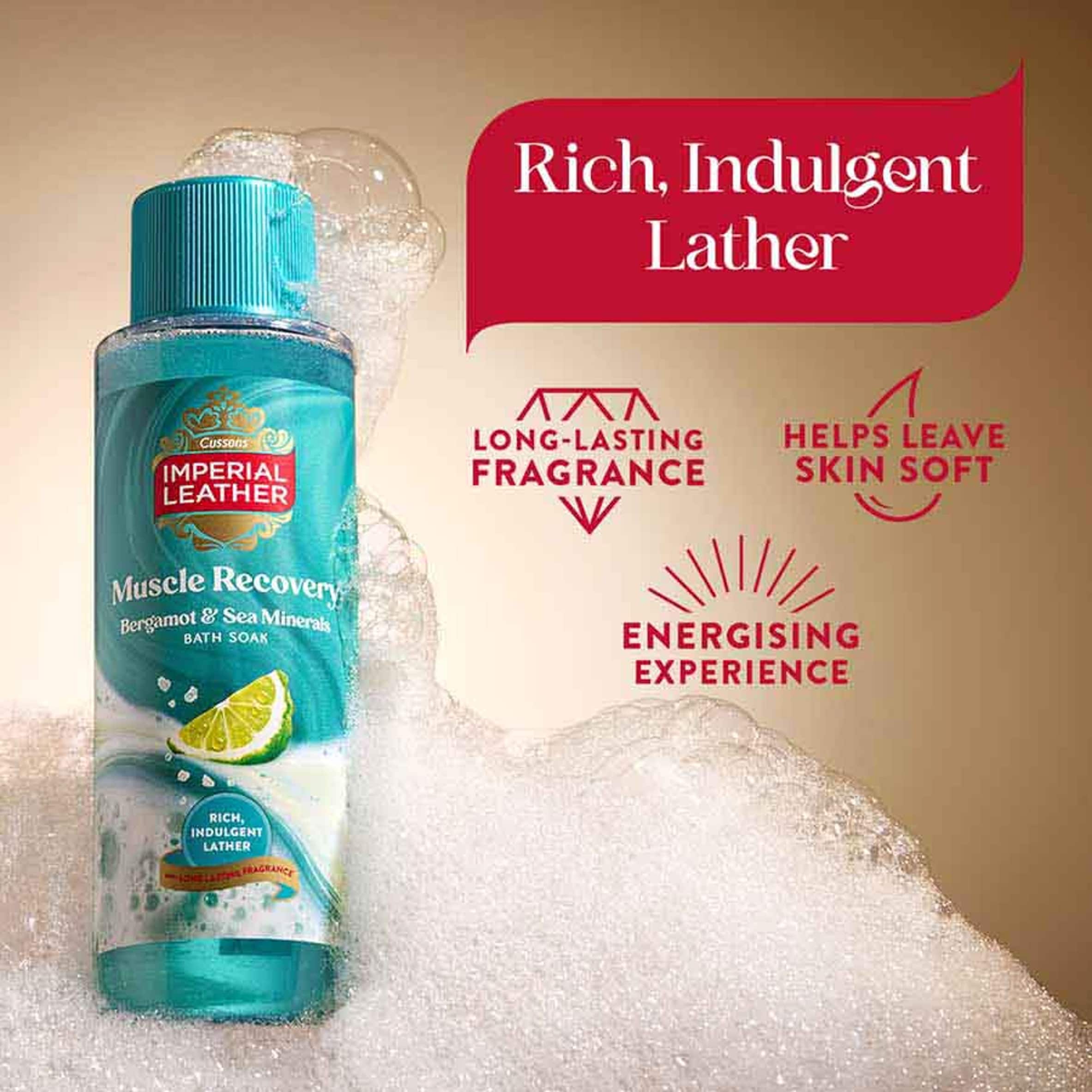 Imperial Leather Bergamot & Sea Salt Bath Soak 500Ml thumbnail 3