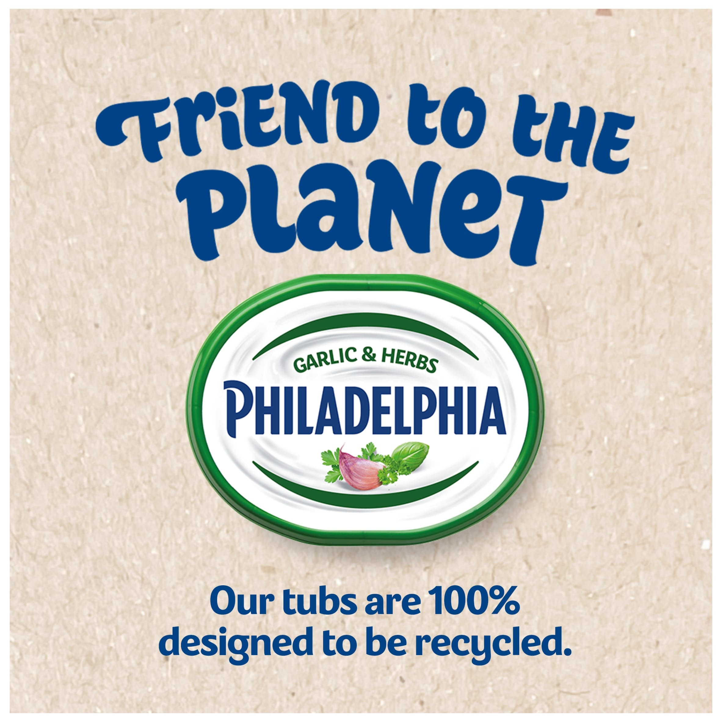 Philadelphia Garlic & Herbs Soft Cream Cheese 165G thumbnail 3