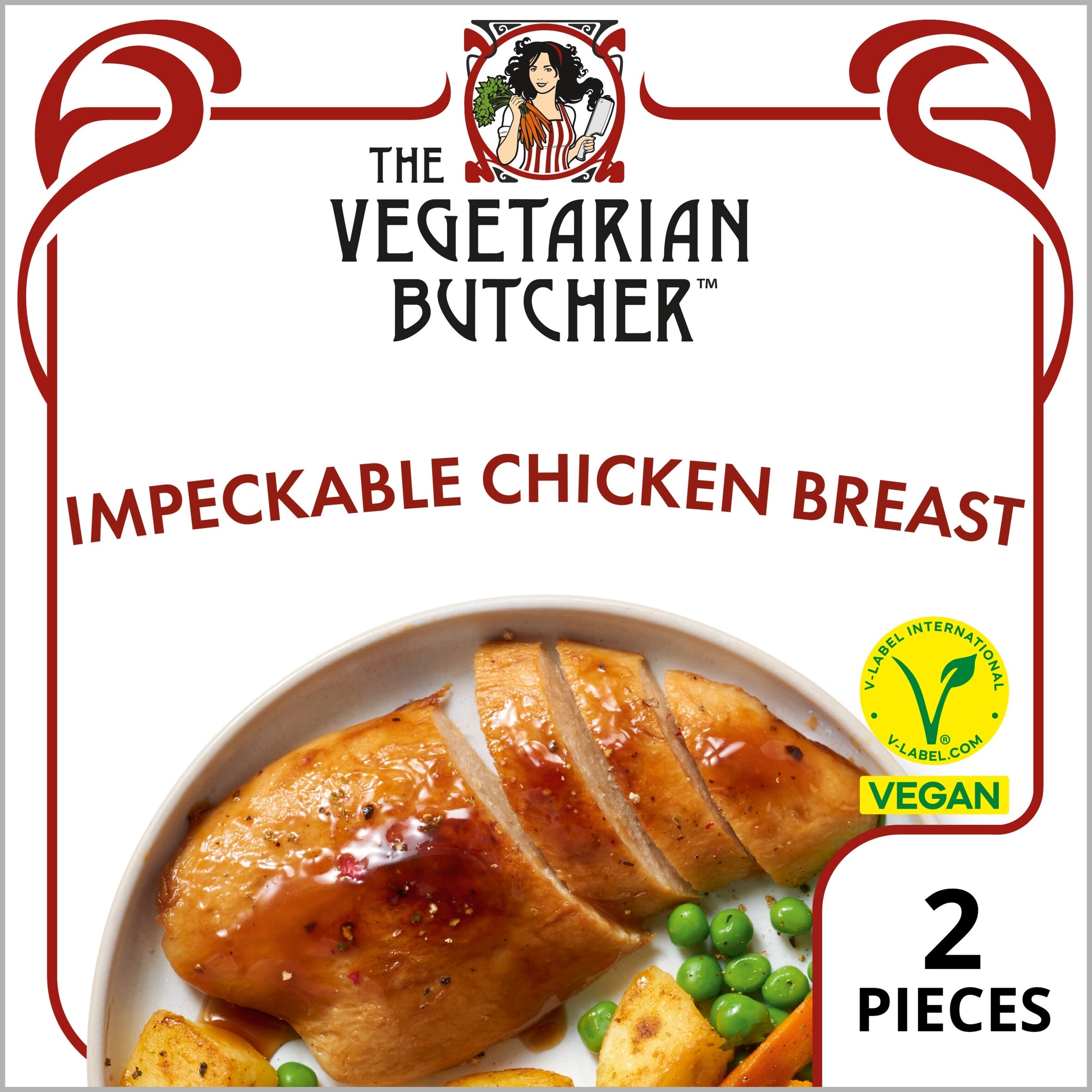 The Vegetarian Butcher Impeckable Vegan Chicken Breast 180g thumbnail 2