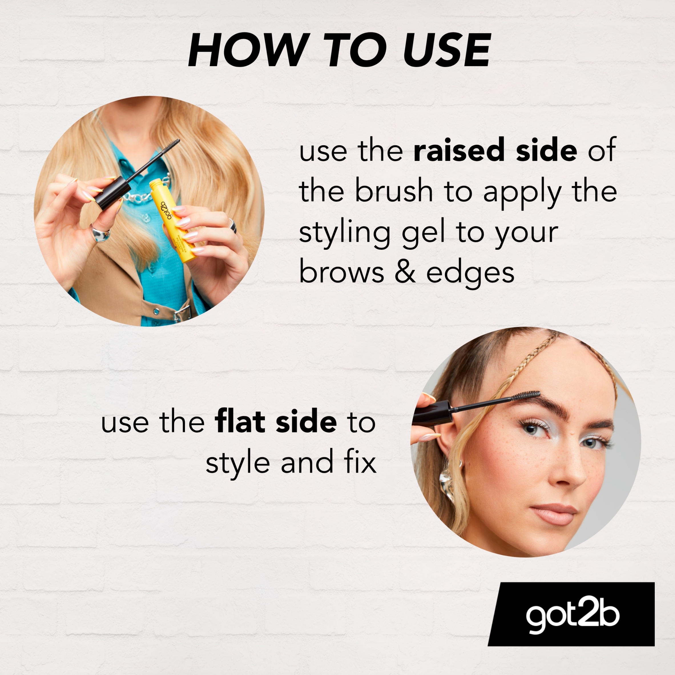 GOT2B Glued 4 Brows & Edges 2in1 Gel 16ml thumbnail 4