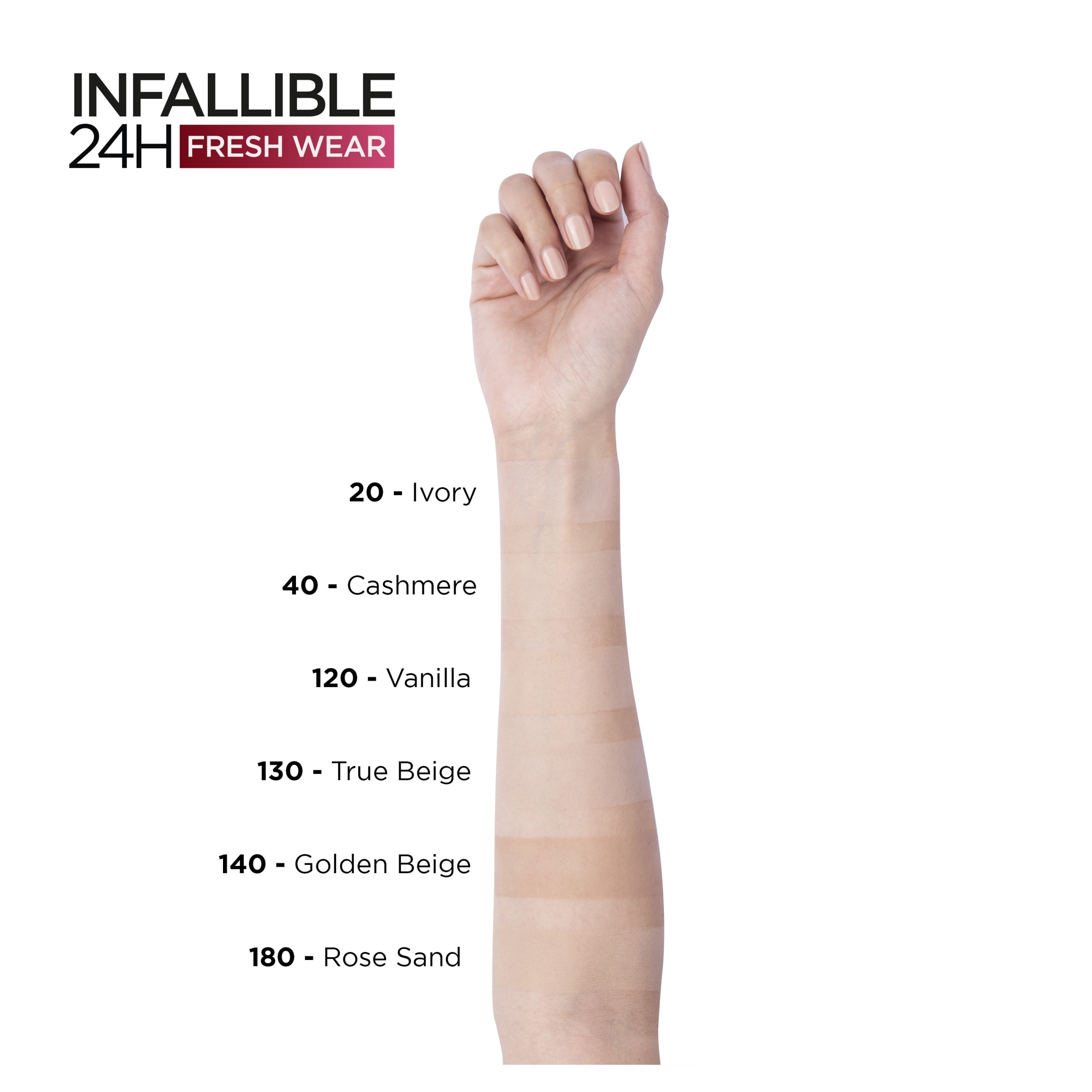 L'Oreal Infallible 24 Hour Foundation Powder Golden Beige 9G thumbnail 5