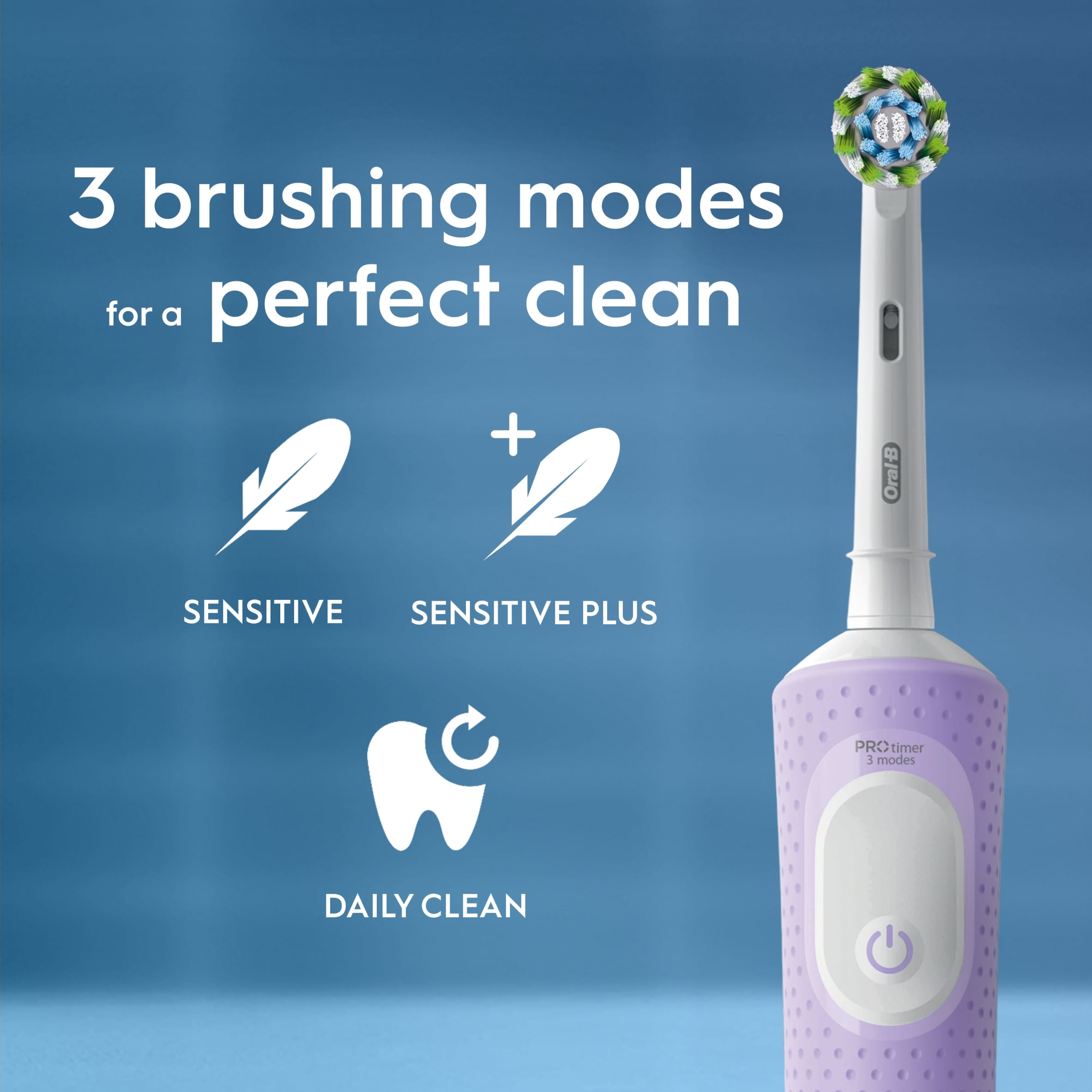 Oral-B Vitality Pro Electric Toothbrush - Lilac thumbnail 5