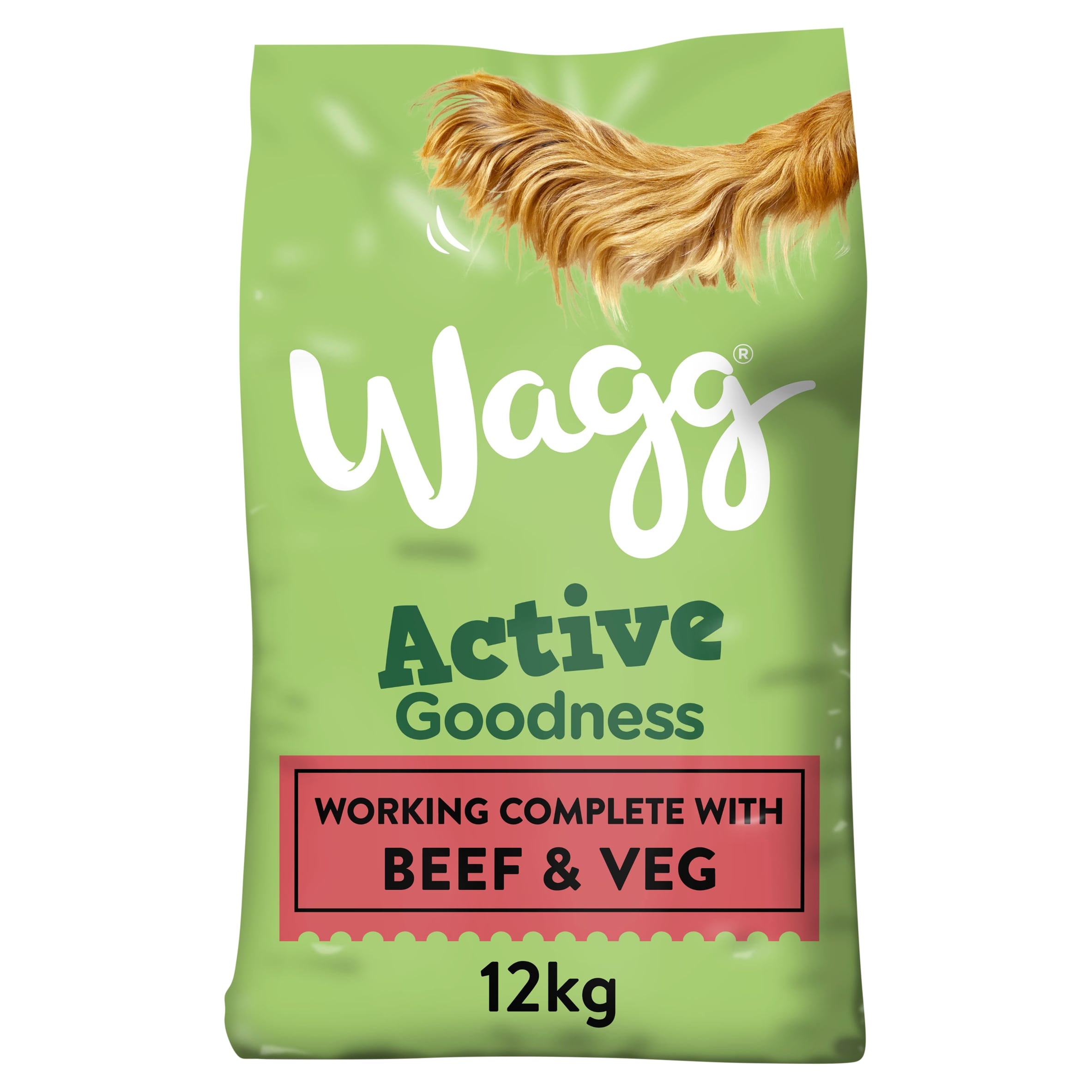 Wagg Active Goodness Beef & Veg Dry Dog Food