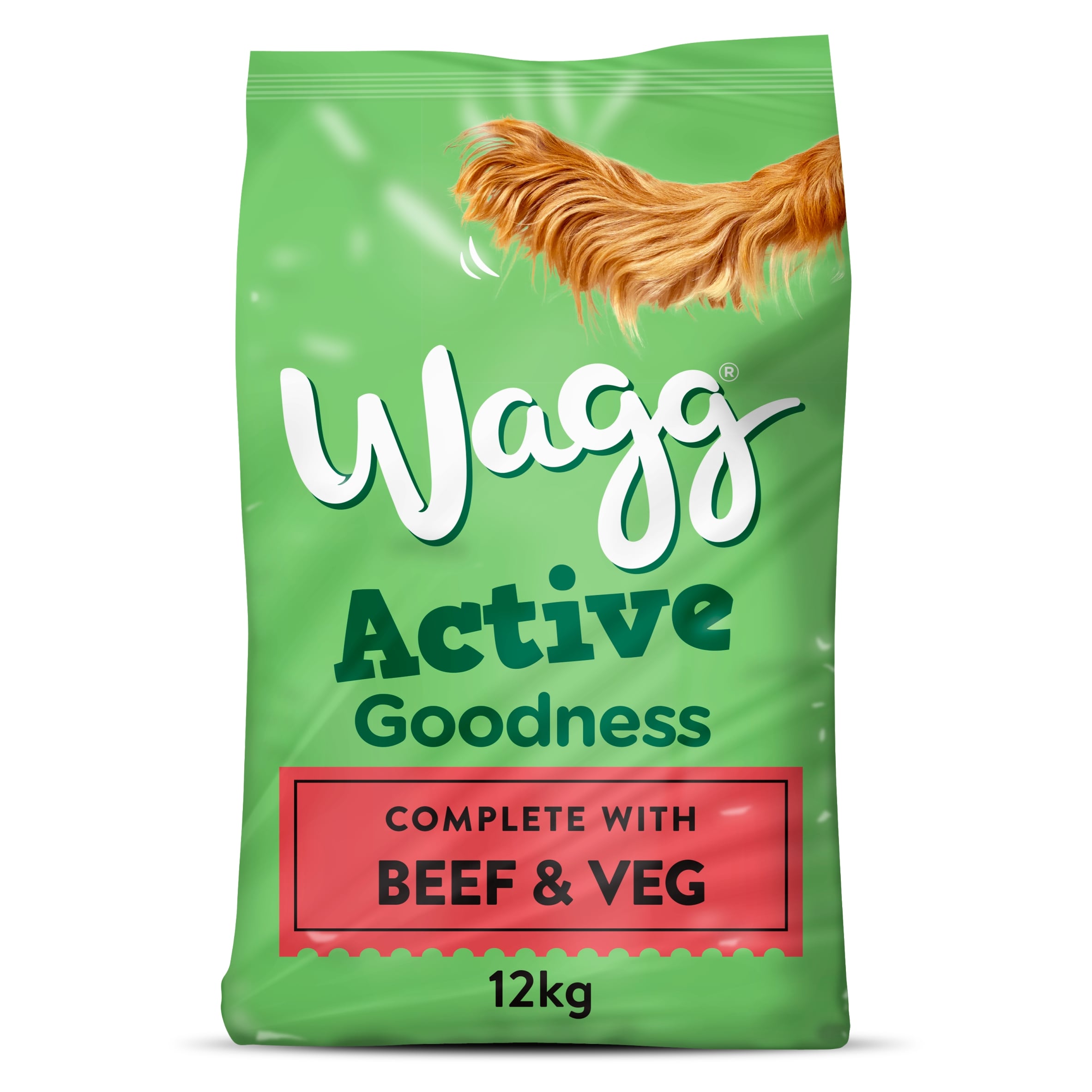 Wagg Active Goodness Beef Dog Food 12Kg thumbnail 2
