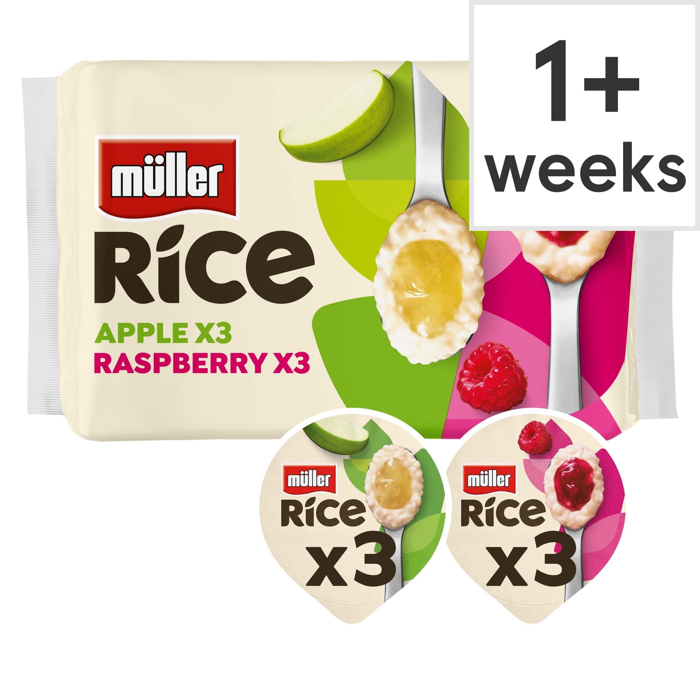Muller Rice Apple & Raspberry Low Fat Pudding