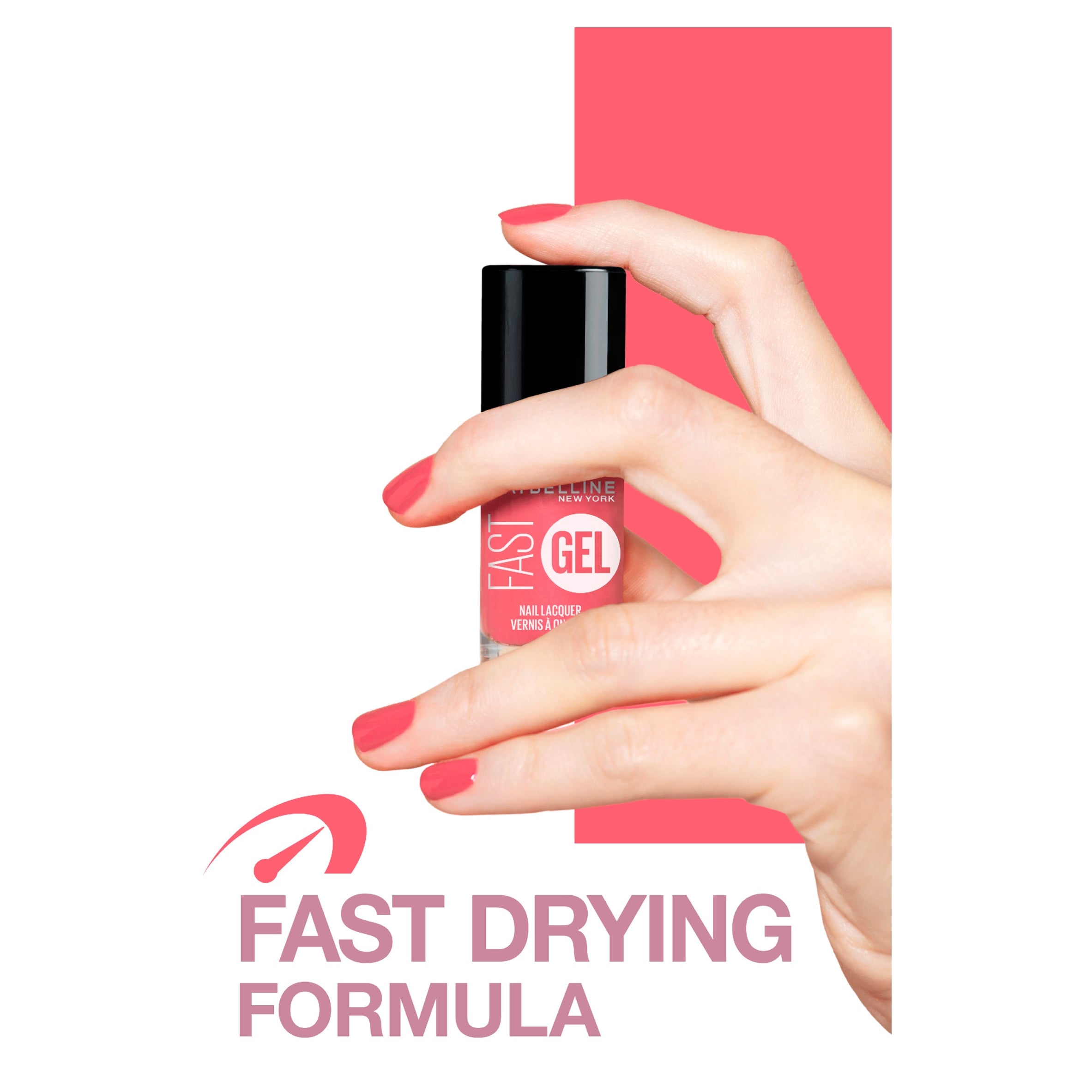 Maybelline Fast Gel Nail Lacquer Orange Shot 6.7Ml thumbnail 3