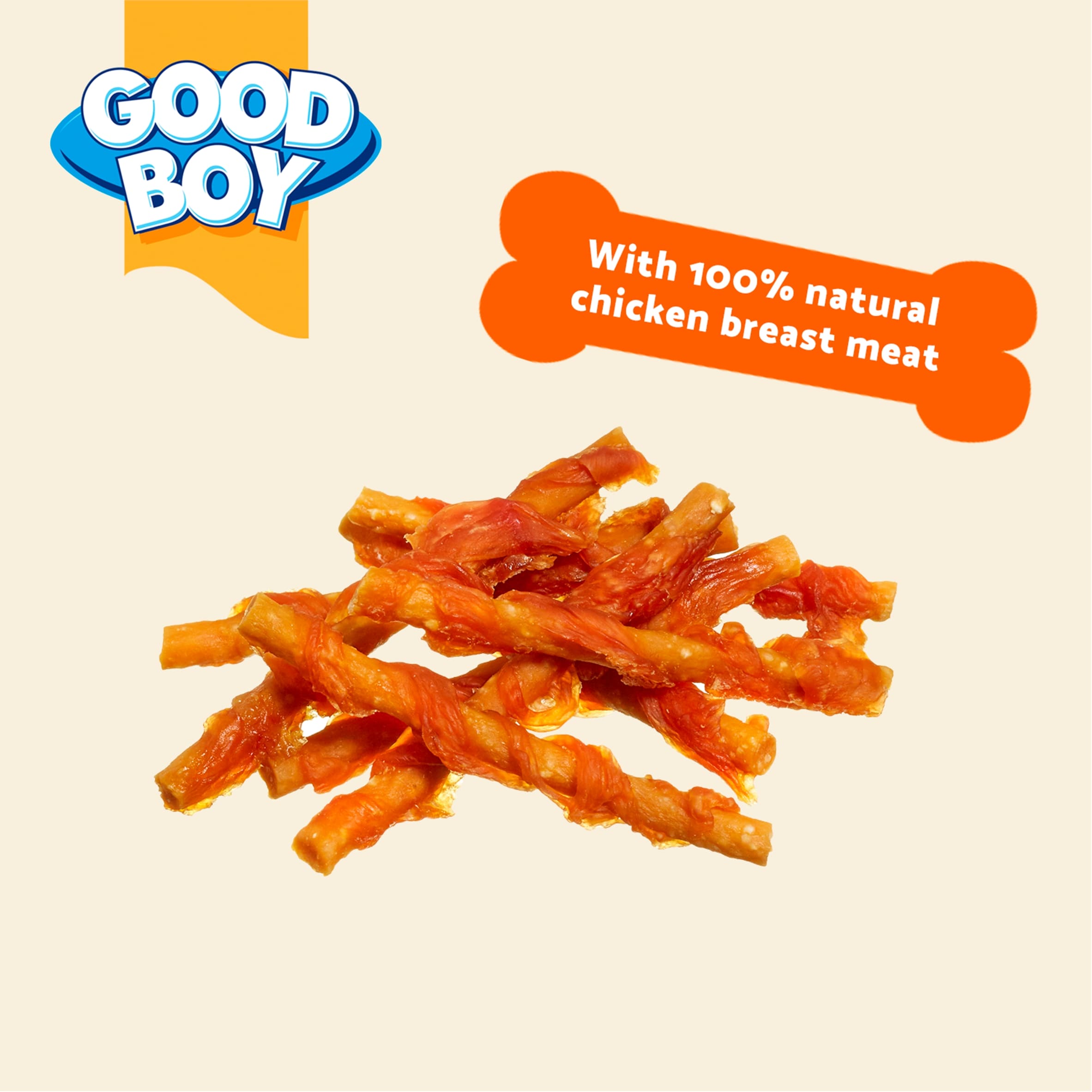 Good Boy Wagtastic Dog Treats Chicken Rice Sticks 300g thumbnail 3