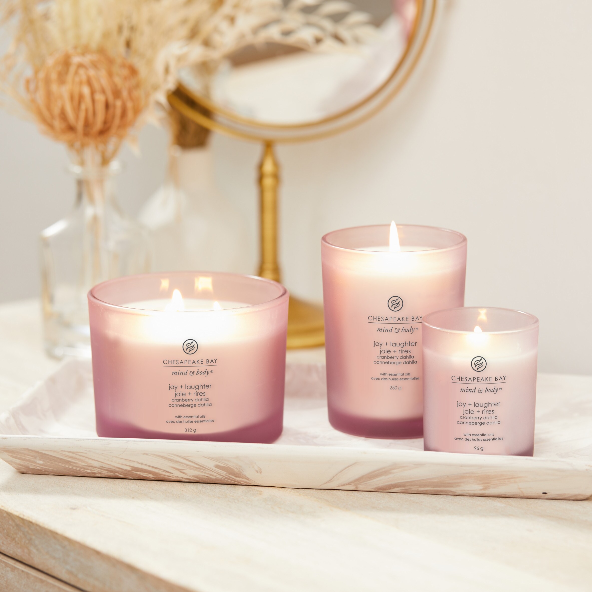 Chesapeake Bay Cranberry Dehlia Candle 250G thumbnail 3