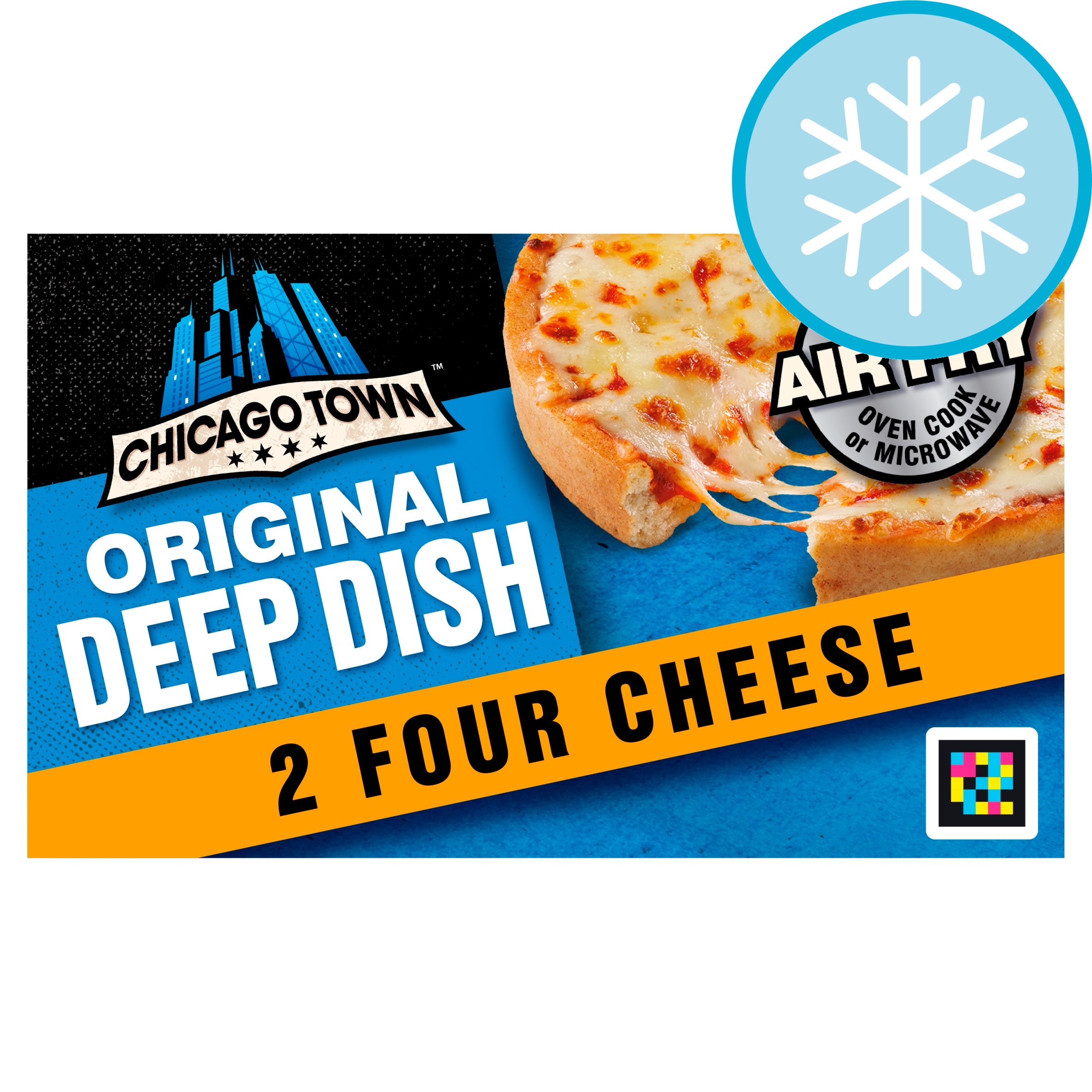 Chicago Town 2 Deep Dish 2 Four Cheese Mini Pizzas
