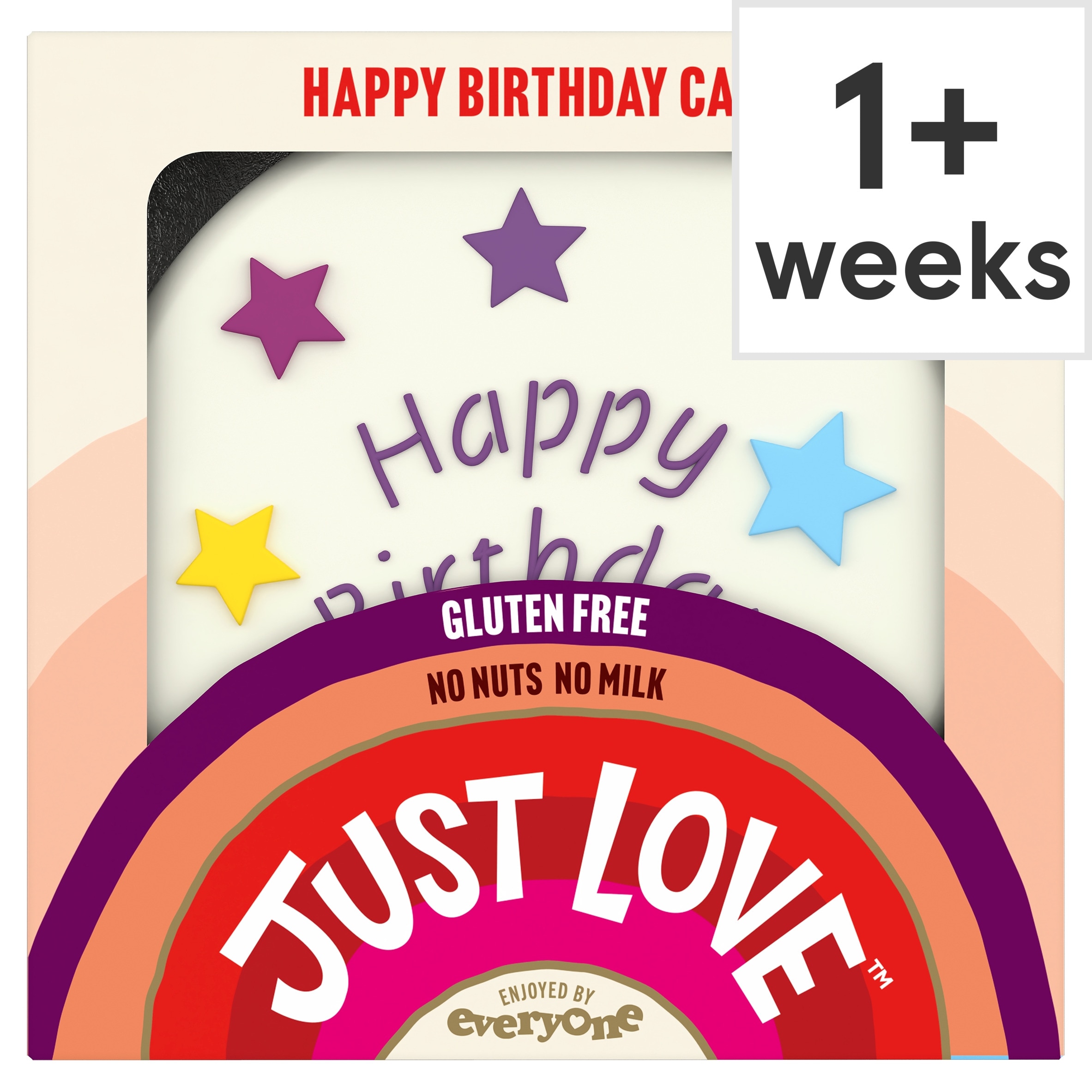 Just Love Food Company Nut Free Birthday Cake