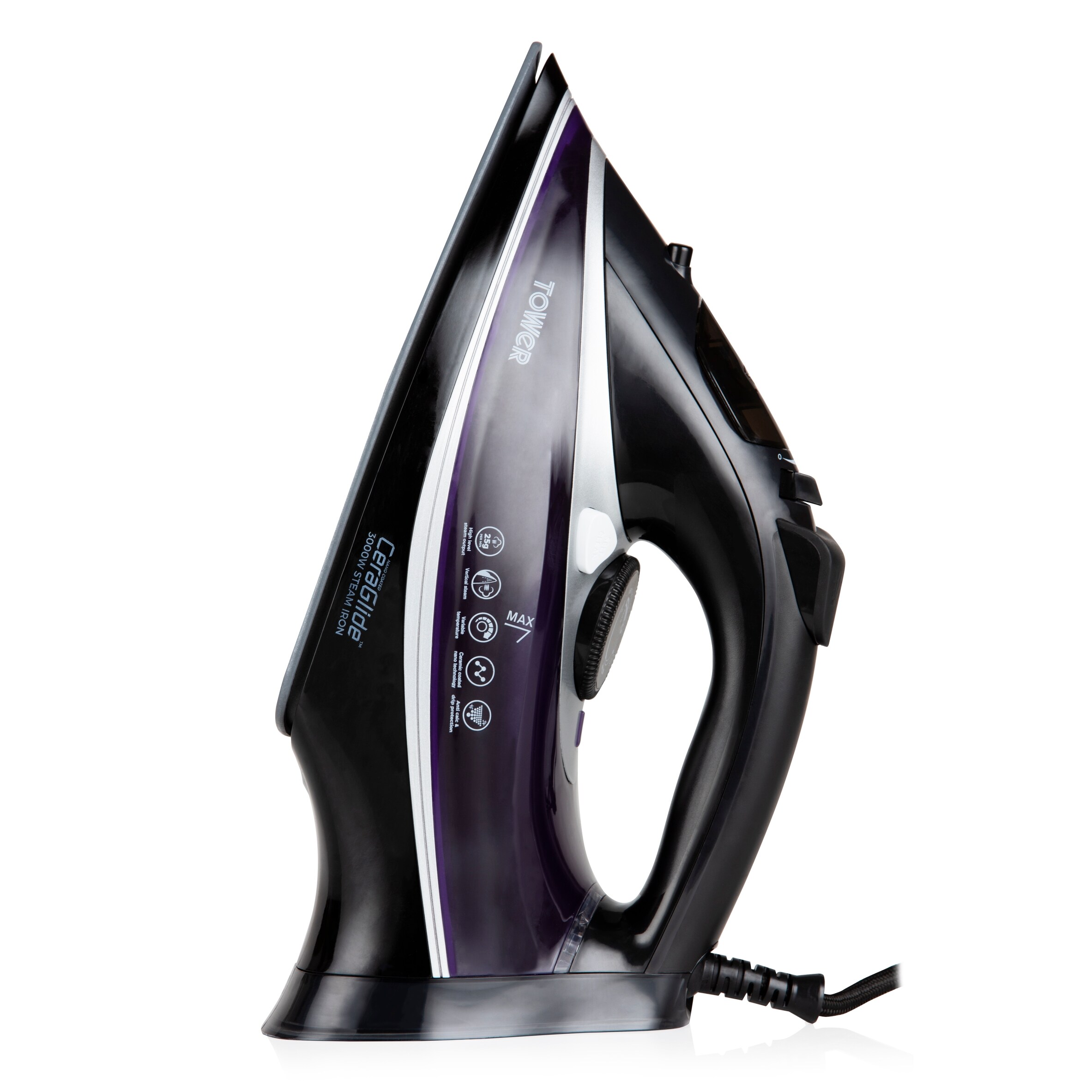 Tower Ceraglide 3100W Iron Ultra Speed Purple thumbnail 3