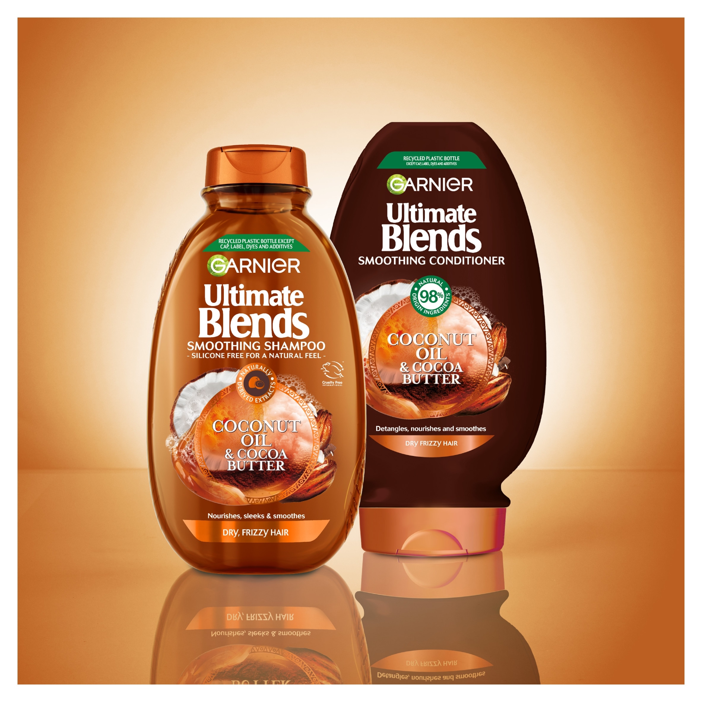 Garnier Ultimate Blends Coconut Oil & Cocoa Butter Shampoo 400ml thumbnail 5