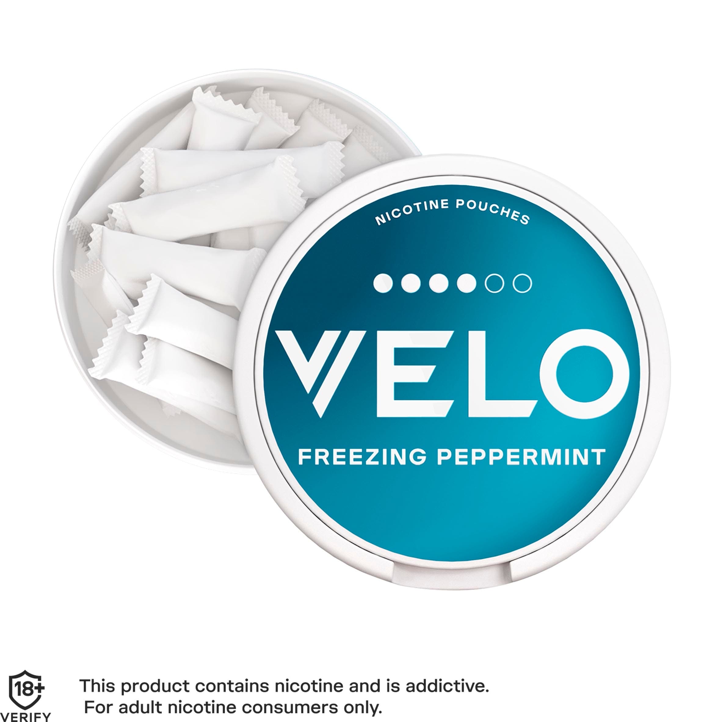 Velo Freeze Nicotine Pouches 20 Pack 10.9Mg 14G thumbnail 4