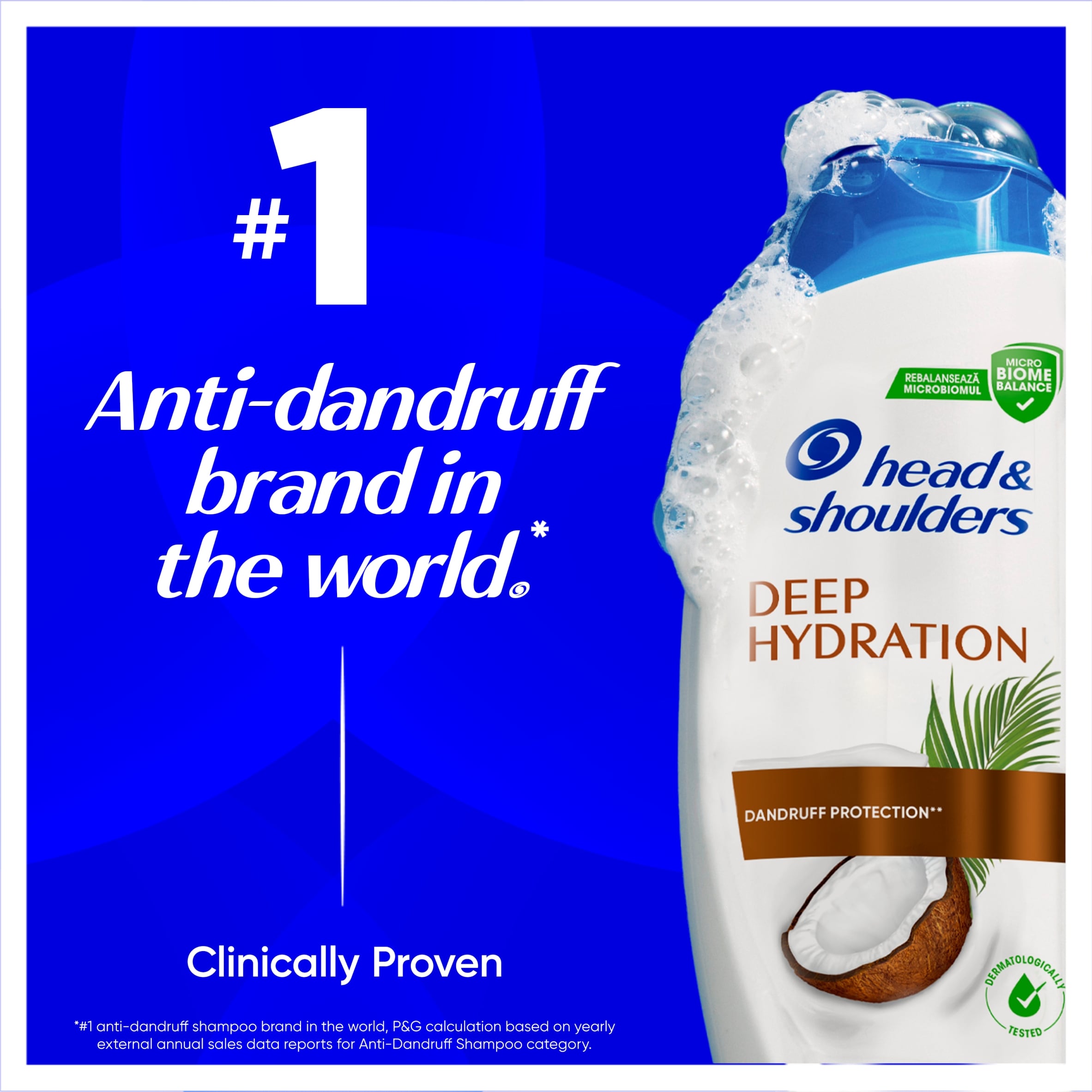 Head & Shoulders Deep Hydration Anti Dandruff Shampoo 400Ml thumbnail 2