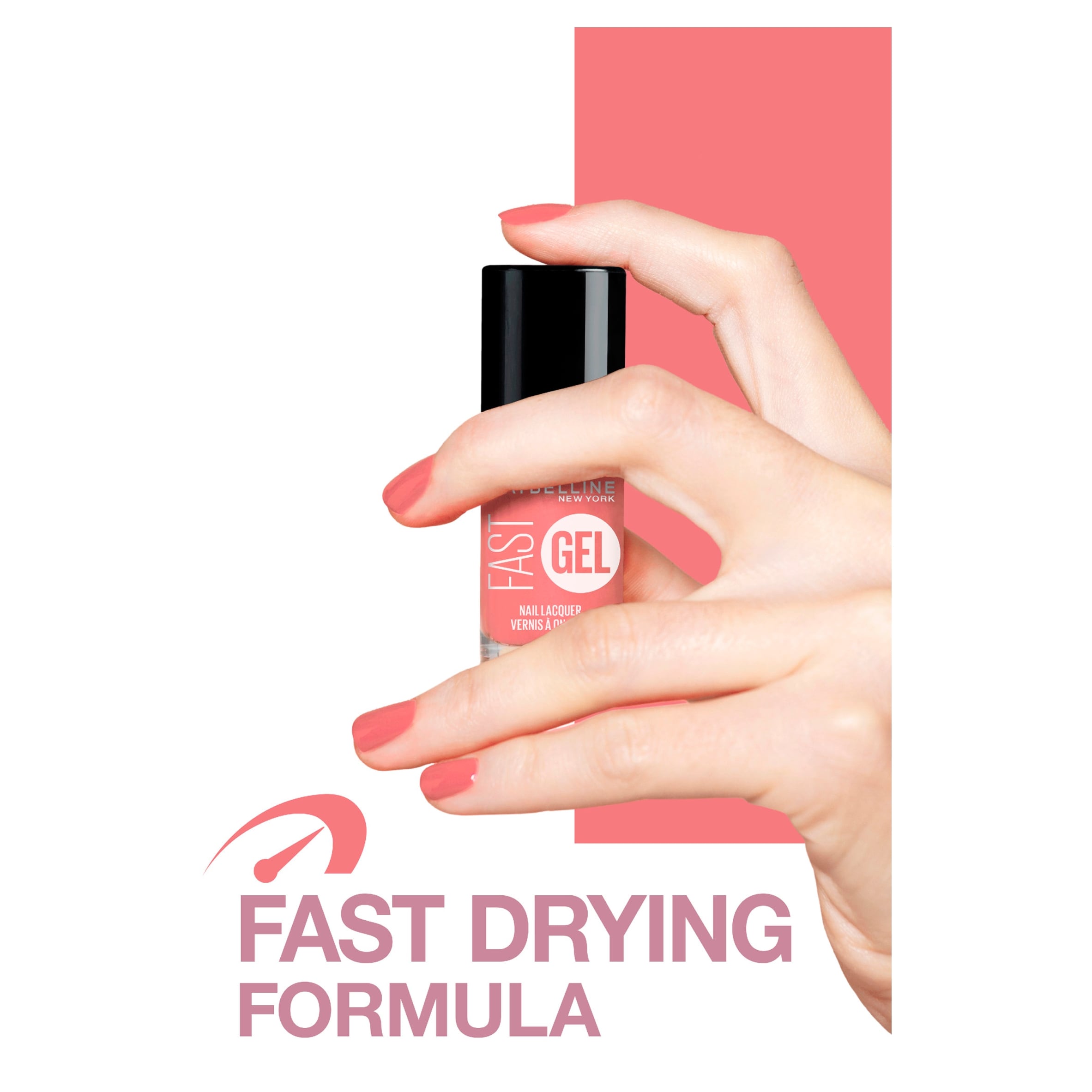 Maybelline Fast Gel Nail Lacquer No 5 Tulip 6.7Ml thumbnail 3