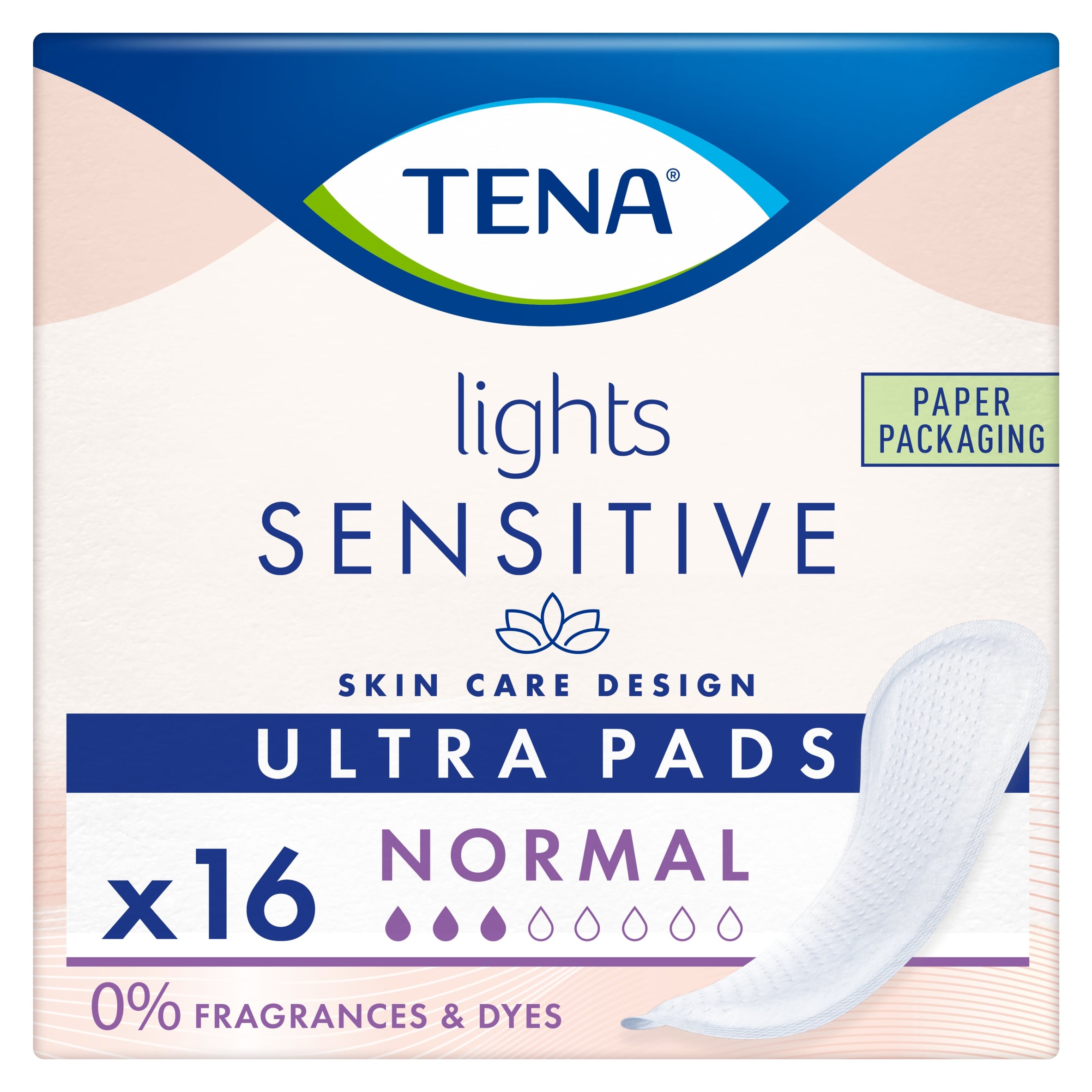 Tena lights Ultra Pads Normal 16 pack