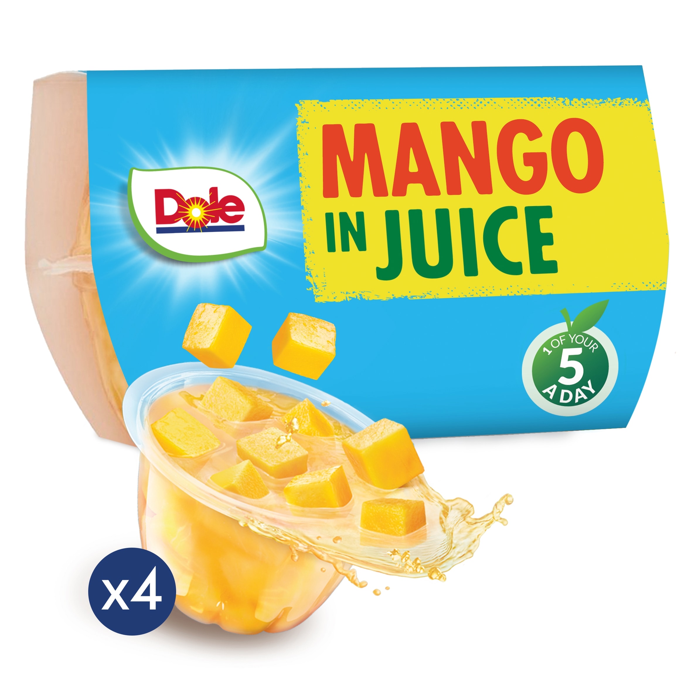 Dole Diced Mango in Juice Multipack
