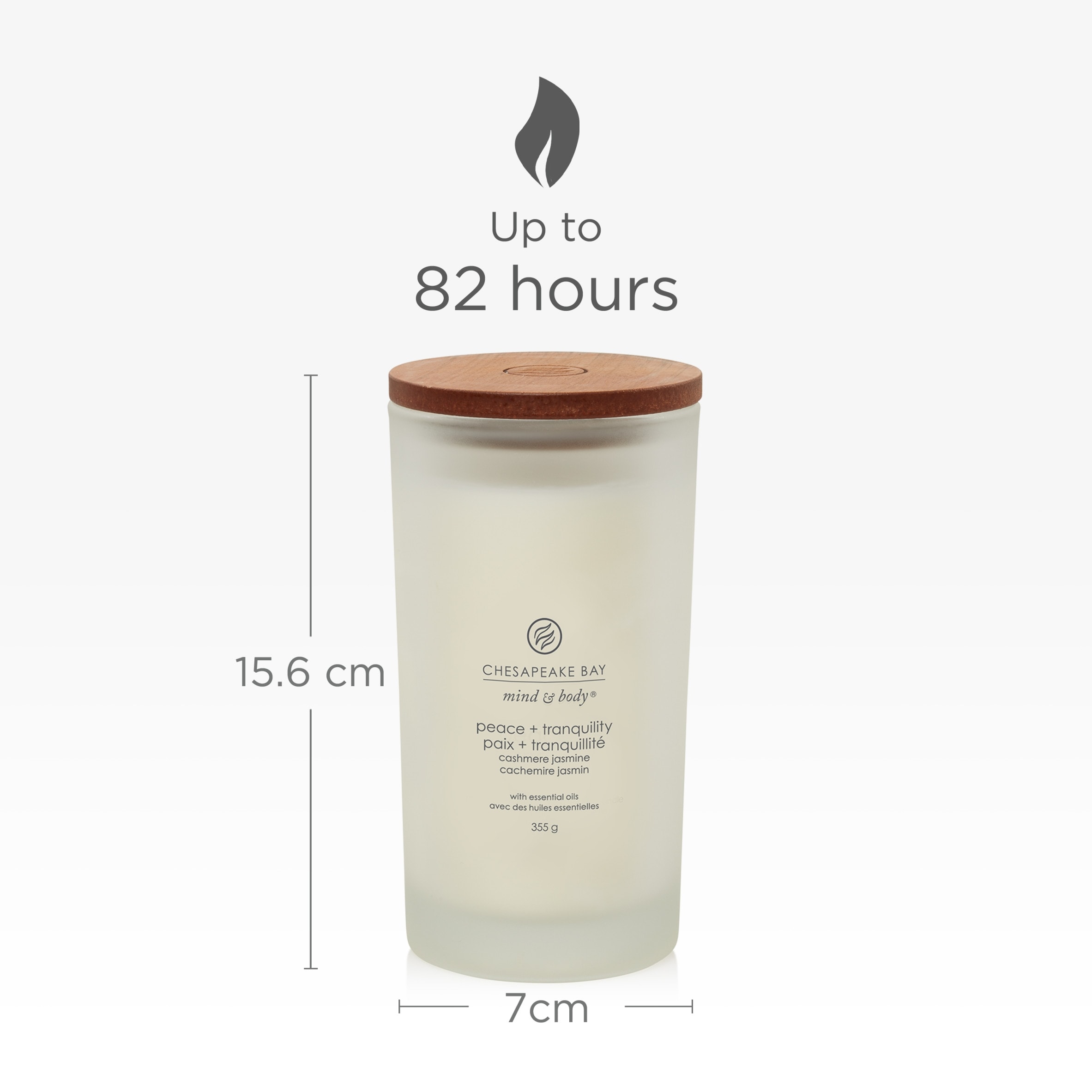 Chesapeake Bay Cashmere Jasmine Candle 355G thumbnail 3