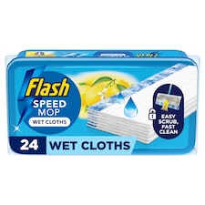 Flash Speed Mop Wet Cloth Multi-Surface Refills Crisp Lemons